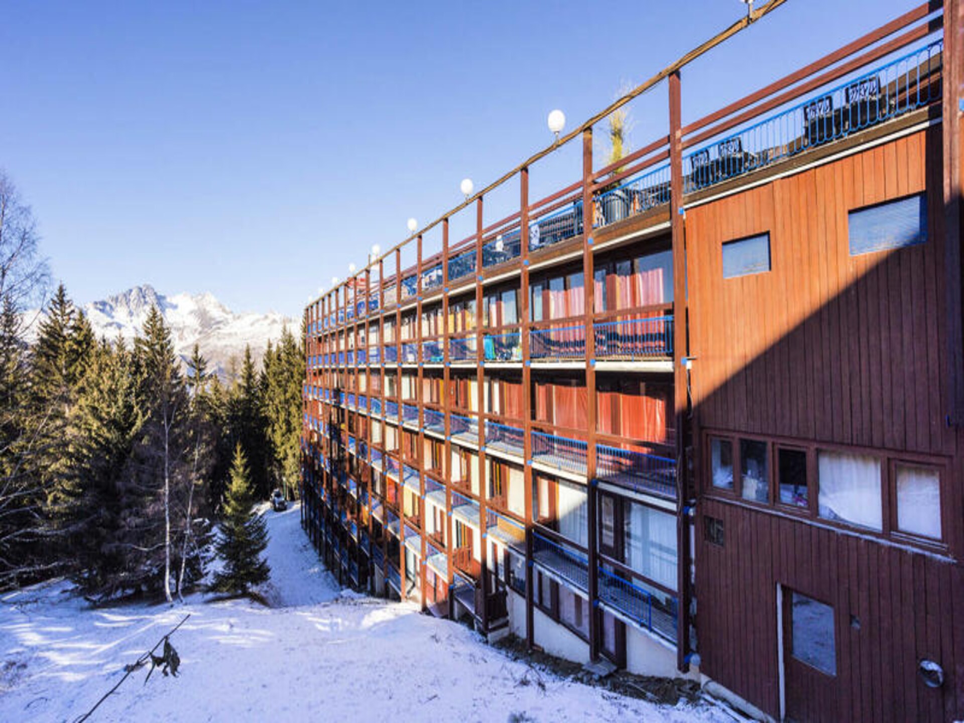 Appartement Résidence Miravidi: 7-persoons appartement met Mont Blanc uitzicht in Les Arcs 1800 - foto 3
