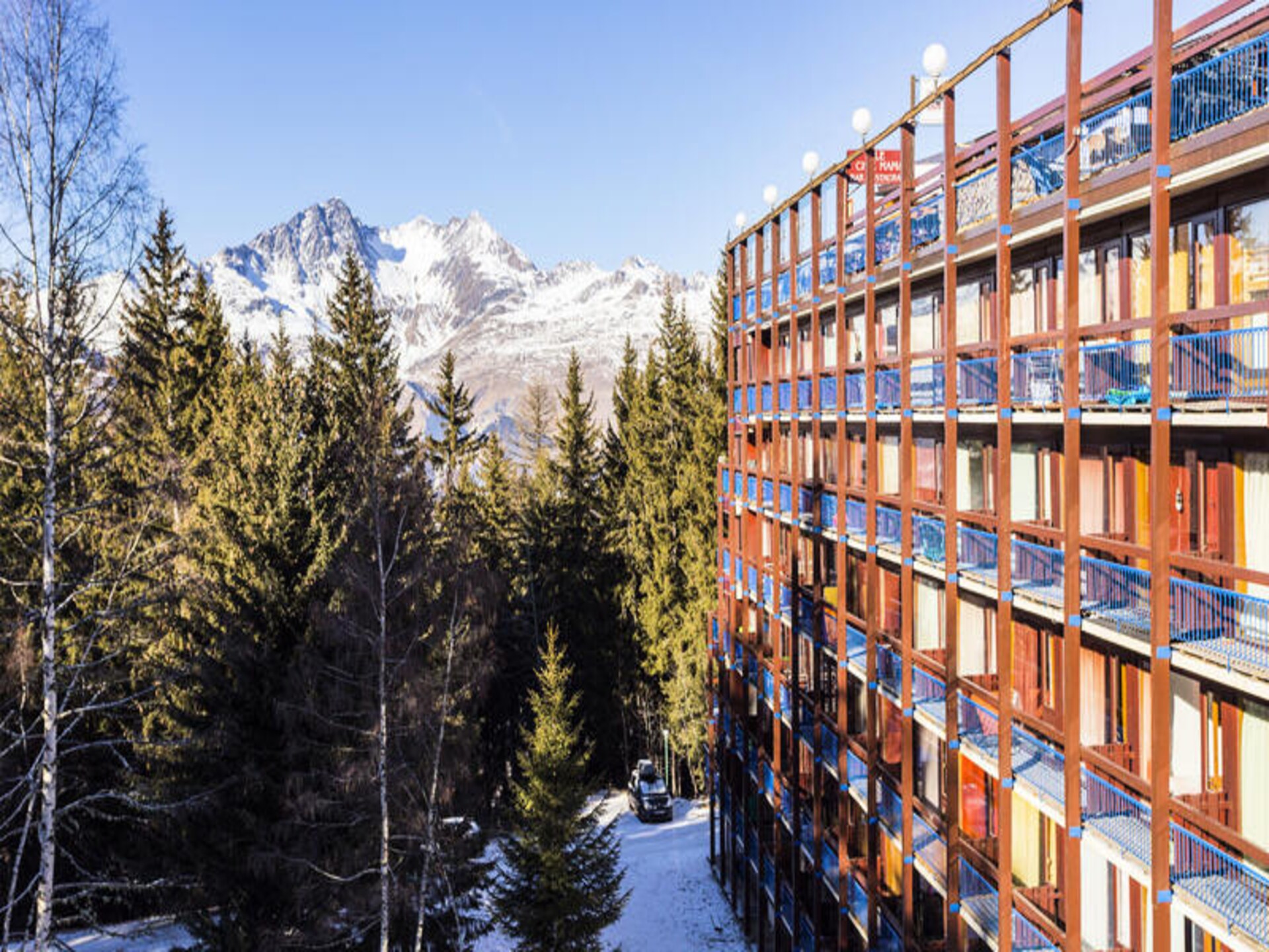 Appartement Résidence Miravidi: 7-persoons appartement met Mont Blanc uitzicht in Les Arcs 1800 - foto 5