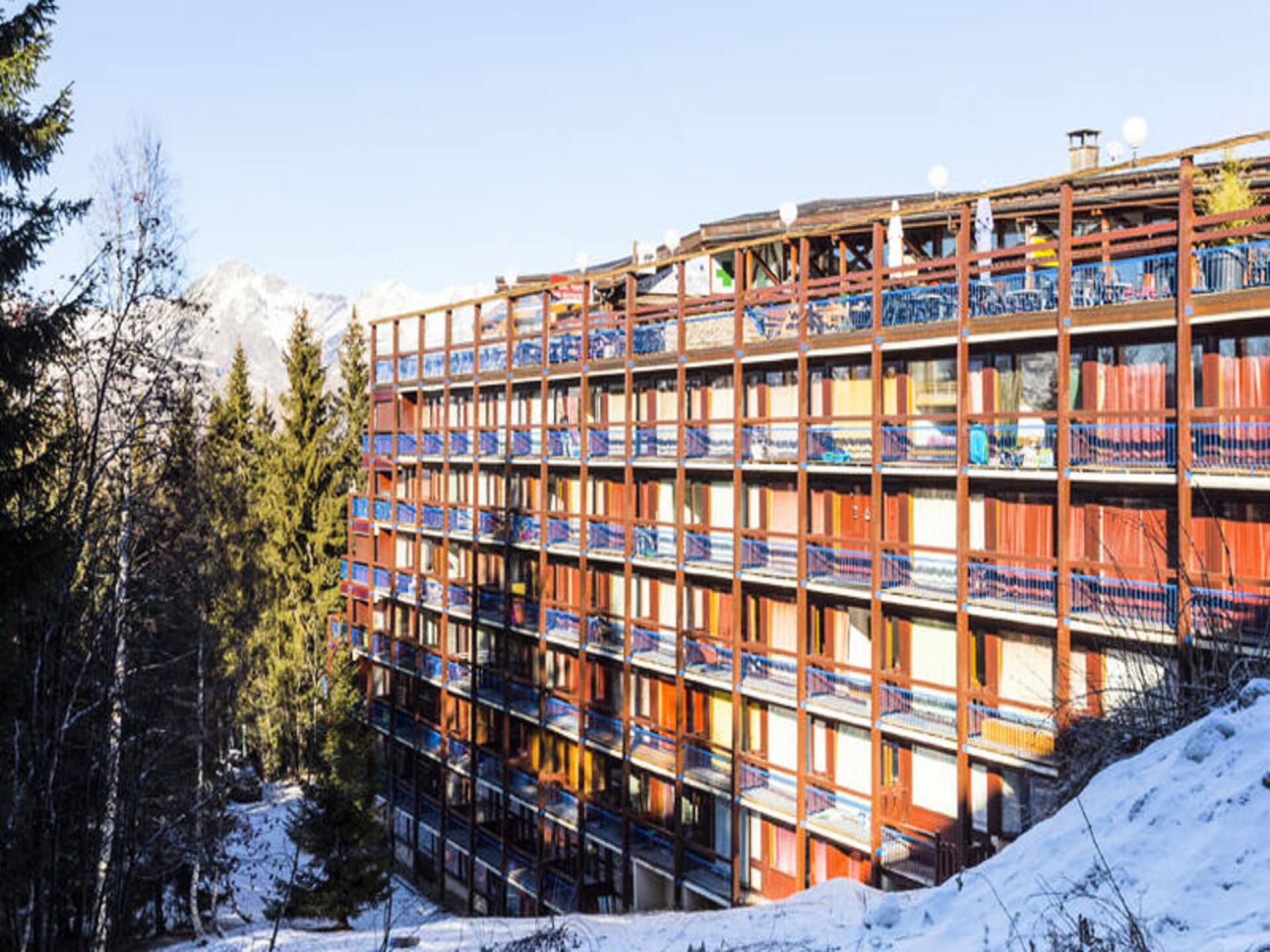 Appartement Résidence Miravidi: 7-persoons appartement met Mont Blanc uitzicht in Les Arcs 1800 - foto 7