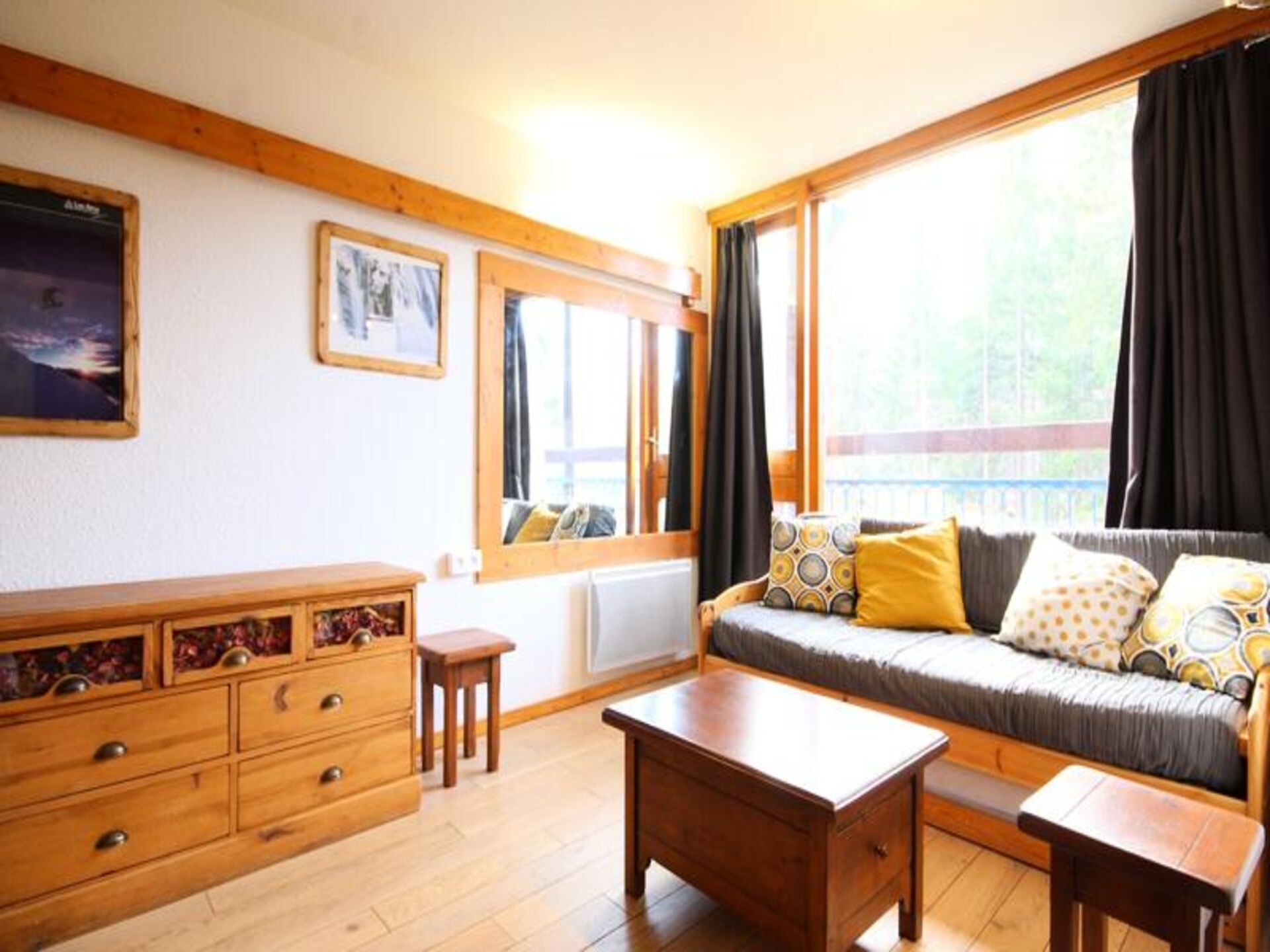 Appartement Résidence Miravidi: 7-persoons appartement met Mont Blanc uitzicht in Les Arcs 1800 - foto 8
