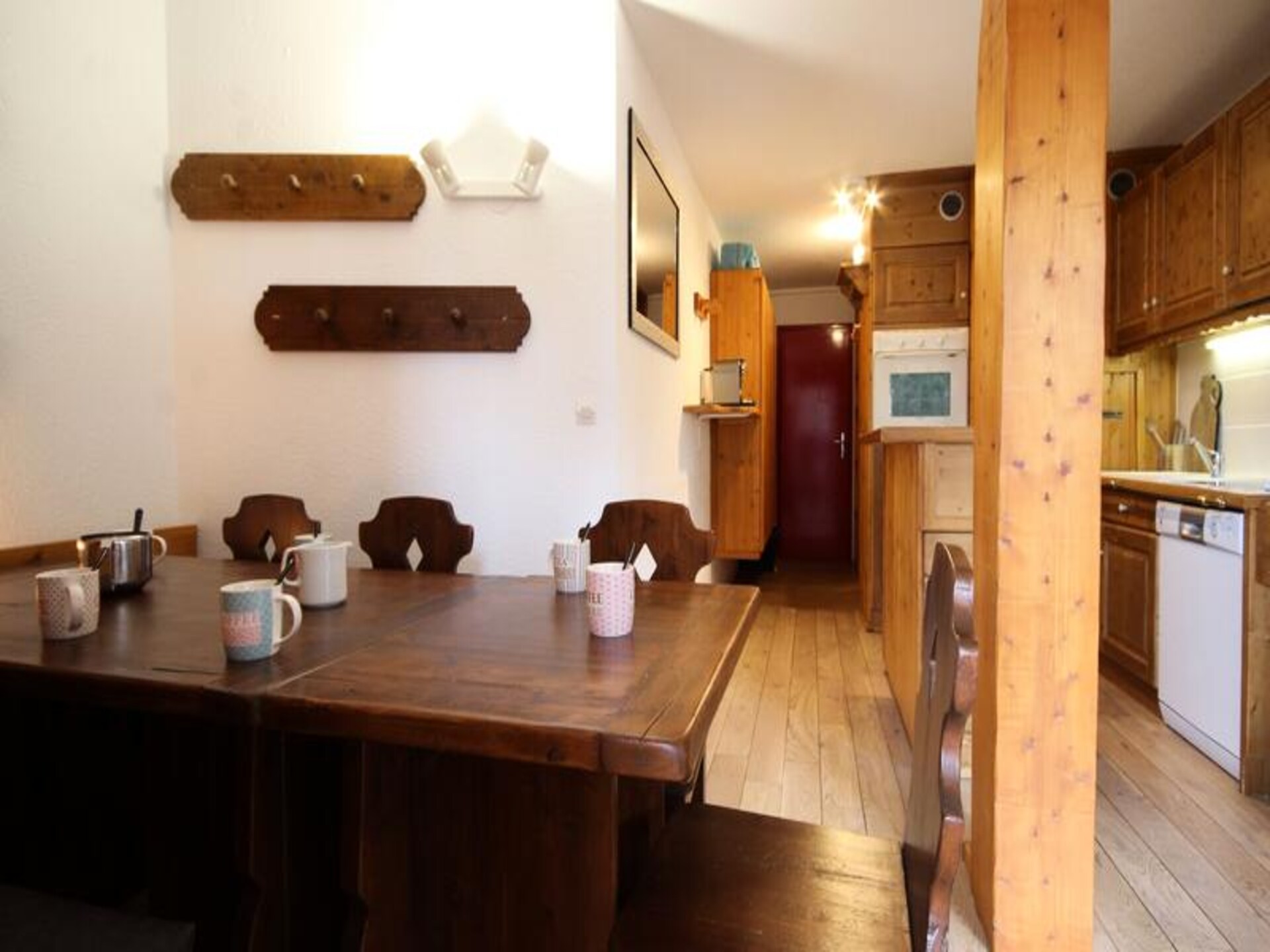 Appartement Résidence Miravidi: 7-persoons appartement met Mont Blanc uitzicht in Les Arcs 1800 - foto 11