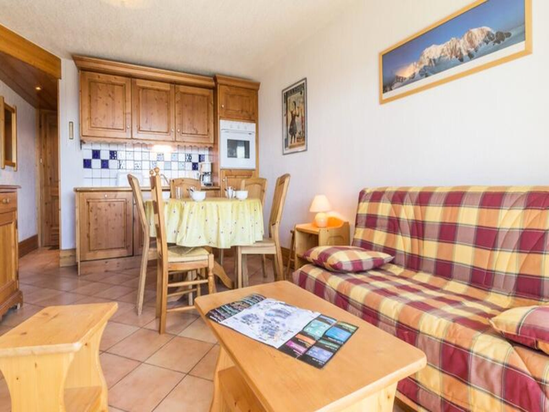 Knus ski-in, ski-out appartement op 50m van de lift in Bourg St Maurice - foto 13
