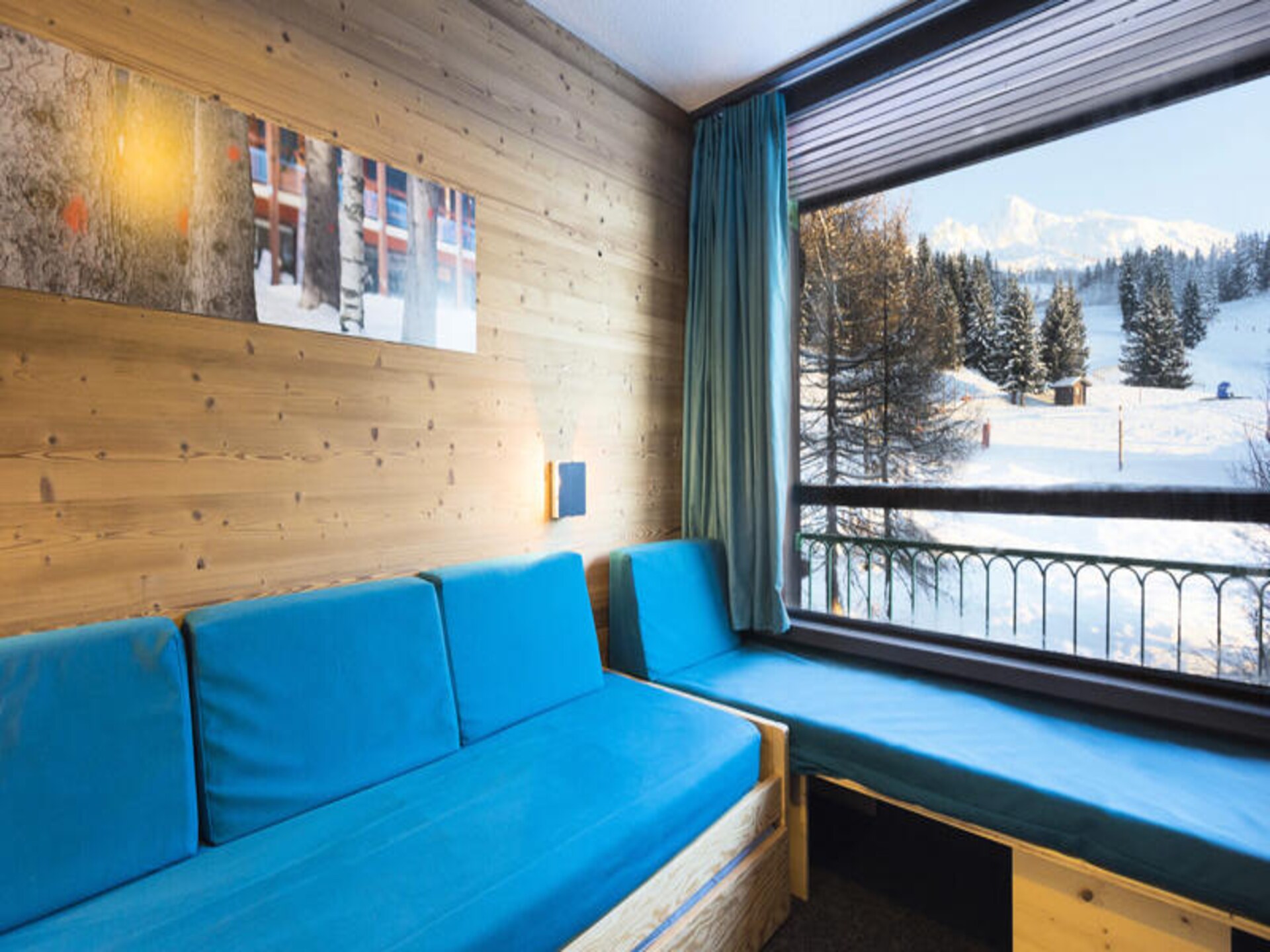 Ski-in/ski-out studio op 15e verdieping met uitzicht op Mont Blanc - foto 13