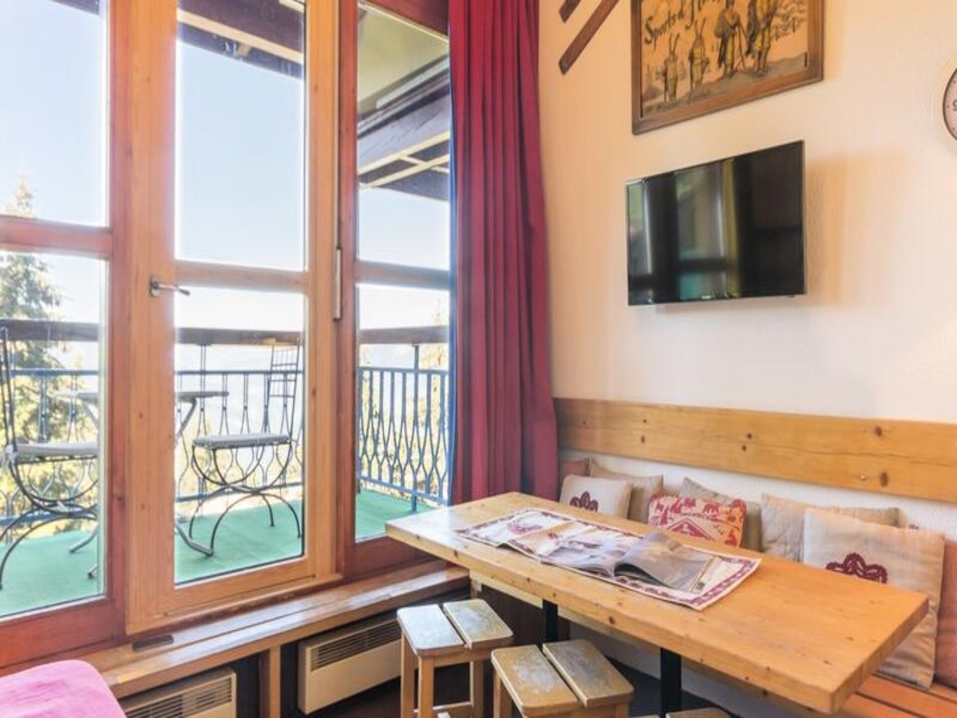 Studio met mezzanine en panoramisch uitzicht op de vallei in Bourg Saint Maurice - foto 8