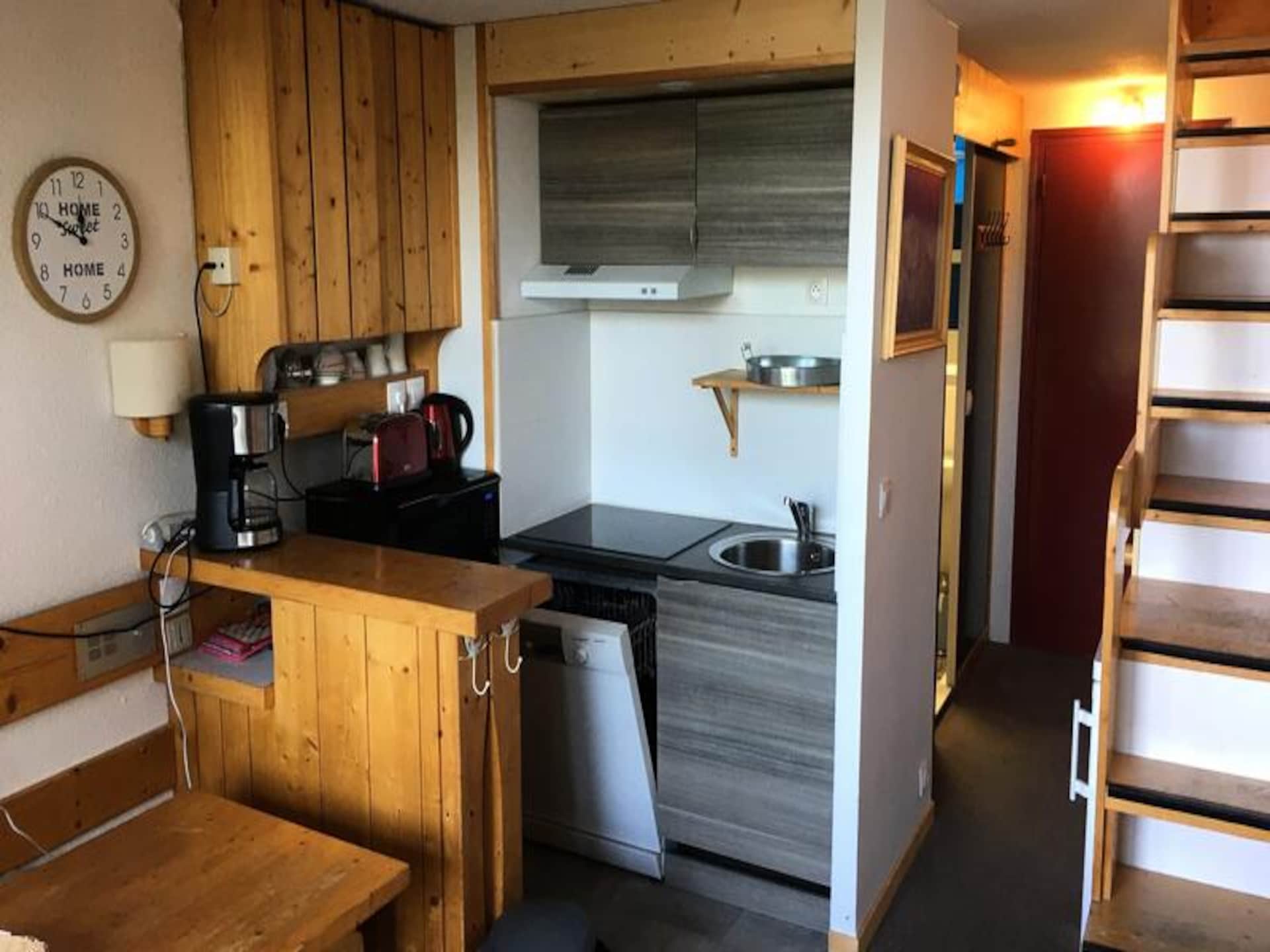 Studio met mezzanine en panoramisch uitzicht op de vallei in Bourg Saint Maurice - foto 10