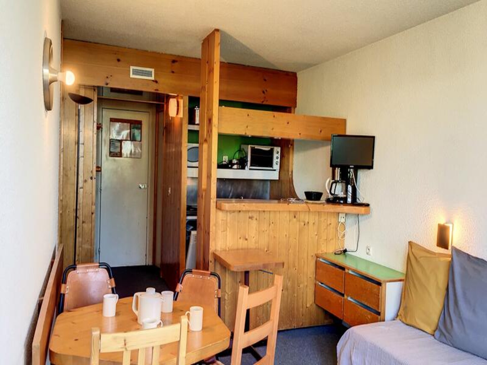Zonnig appartement op het zuidwesten in Les Arcs 1800 met panoramisch uitzicht - foto 7