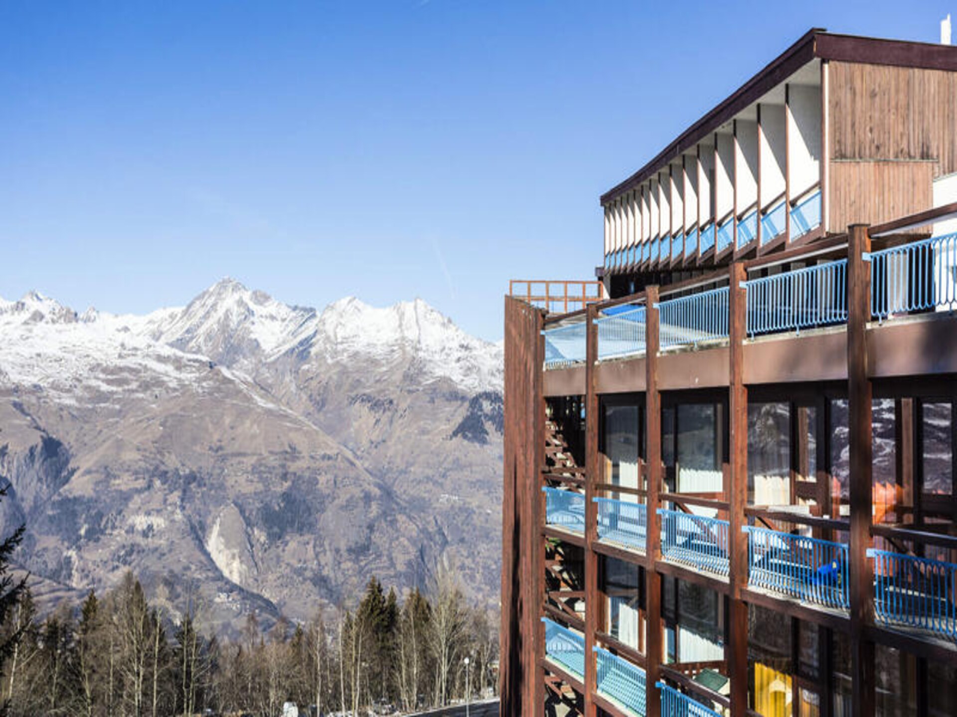 Studio Arc 1800 met uitzicht op Mont Blanc, vlakbij de piste - foto 7