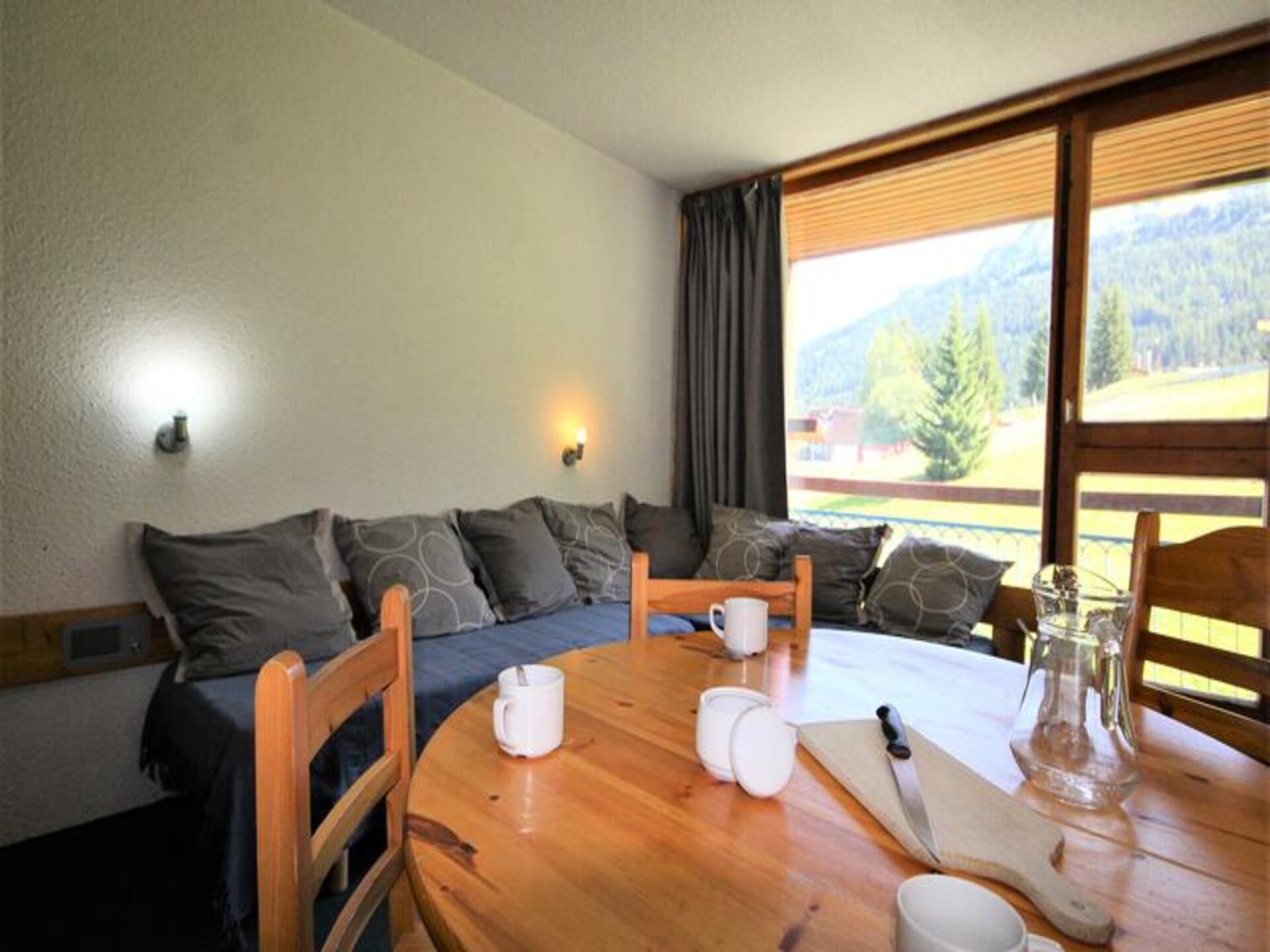 Studio Arc 1800 met uitzicht op Mont Blanc, vlakbij de piste - foto 9