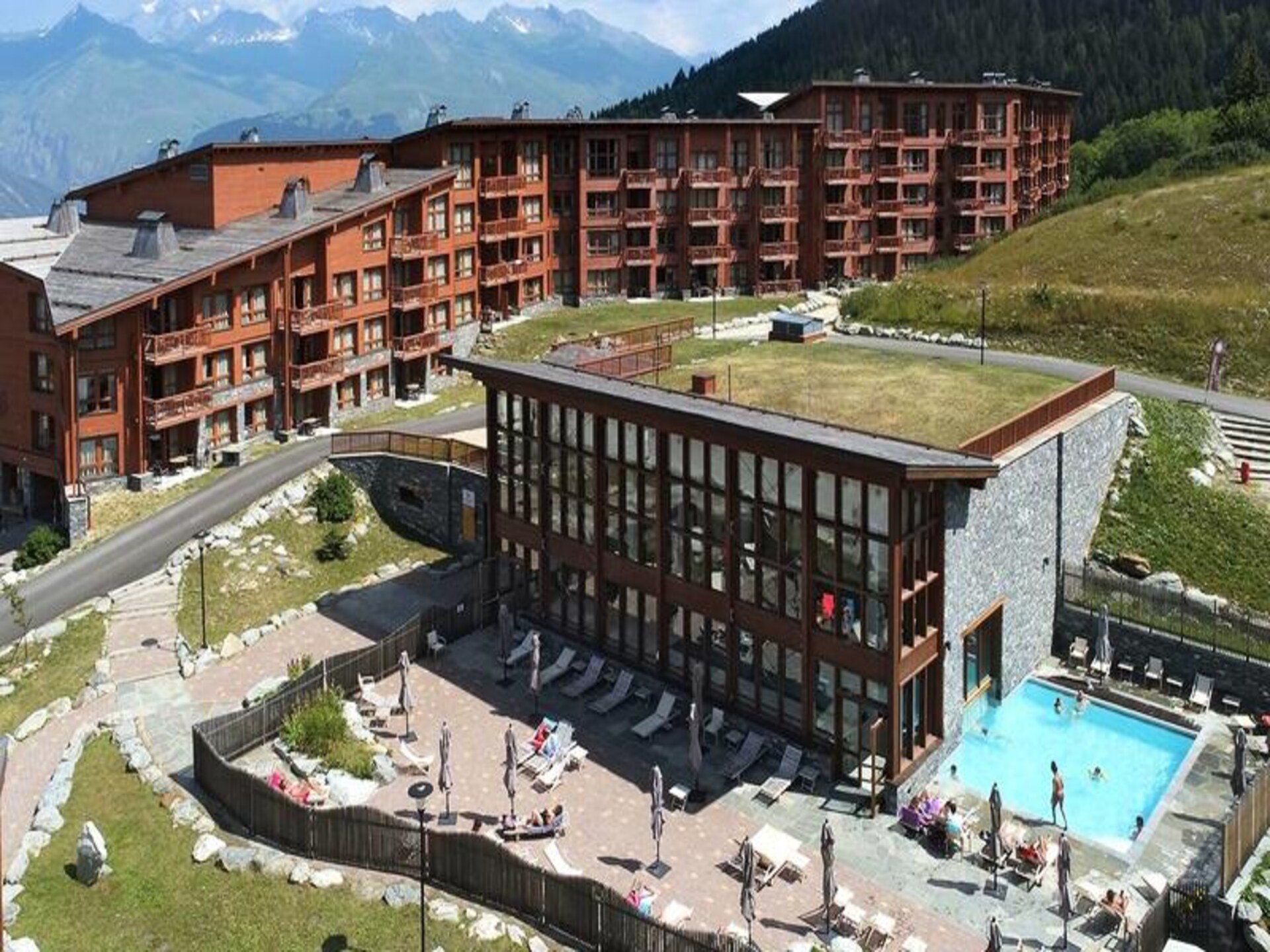 Ski-in/ski-out appartement in Les Arcs 1800 met zwembad en sauna - foto 4