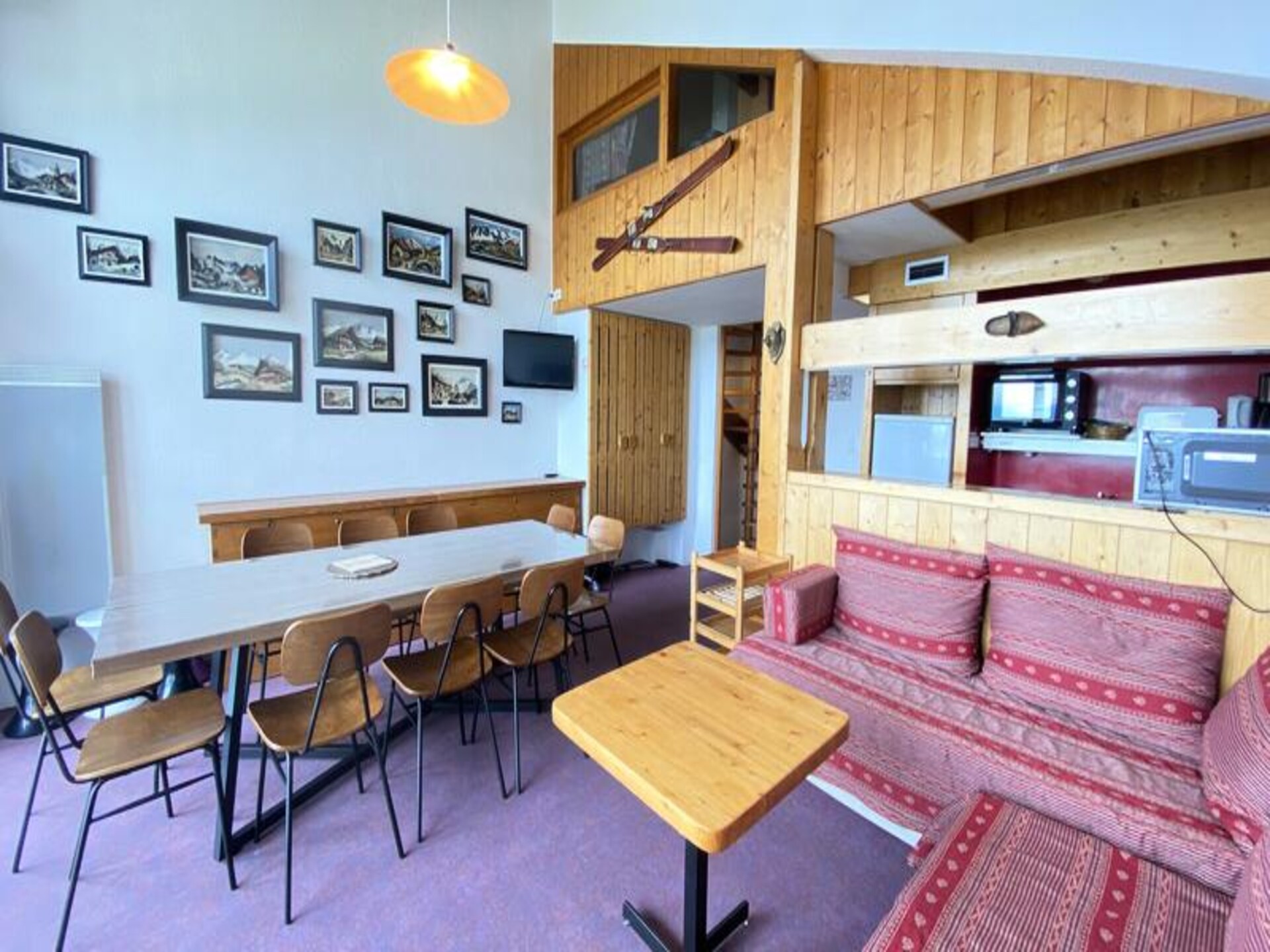 Duplexappartement voor 10 personen aan de piste in Les Arcs 1800 - foto 12