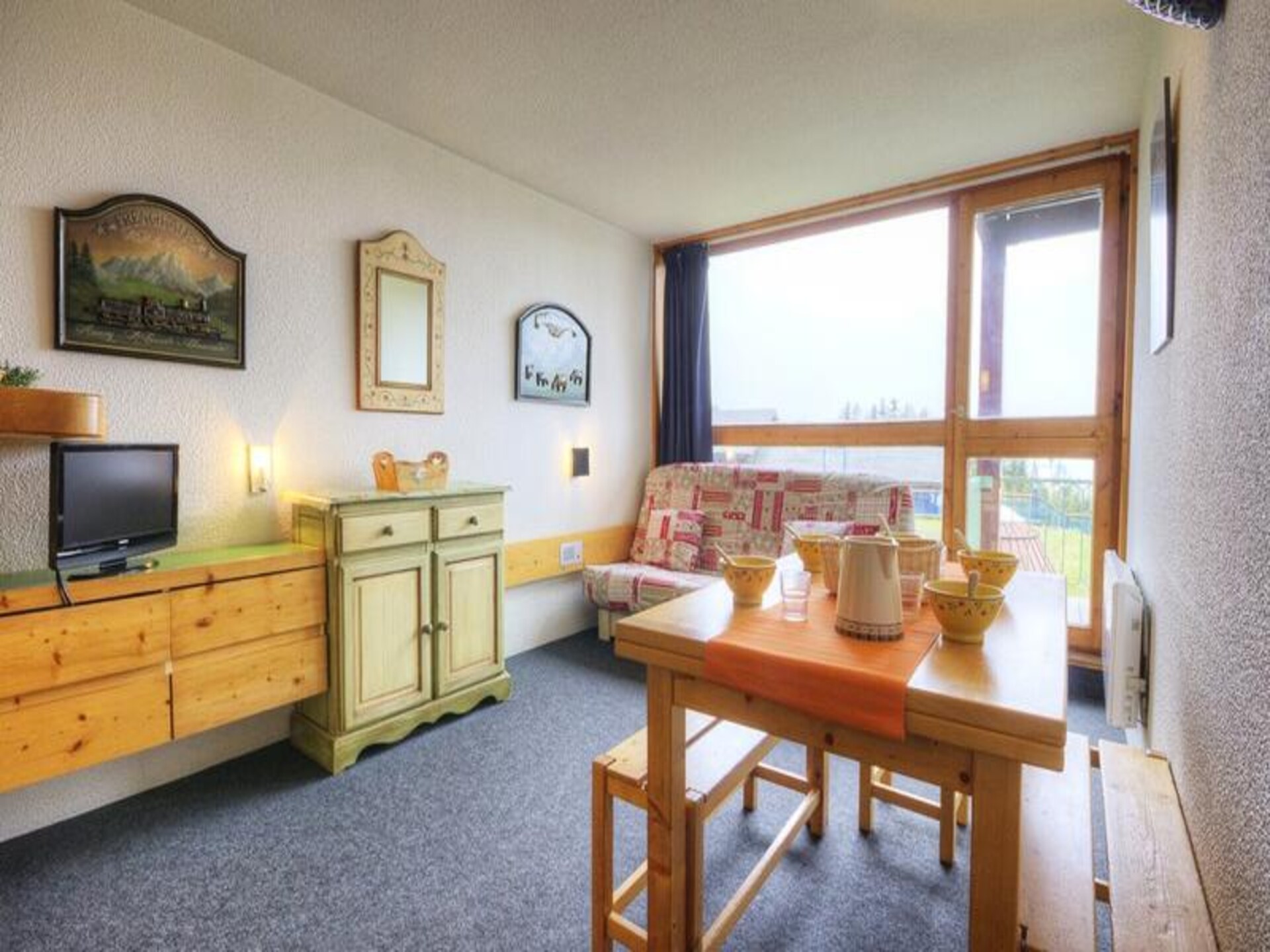 Appartement 33m² in Les Arcs 1800, direct aan de piste voor 5 personen - foto 8