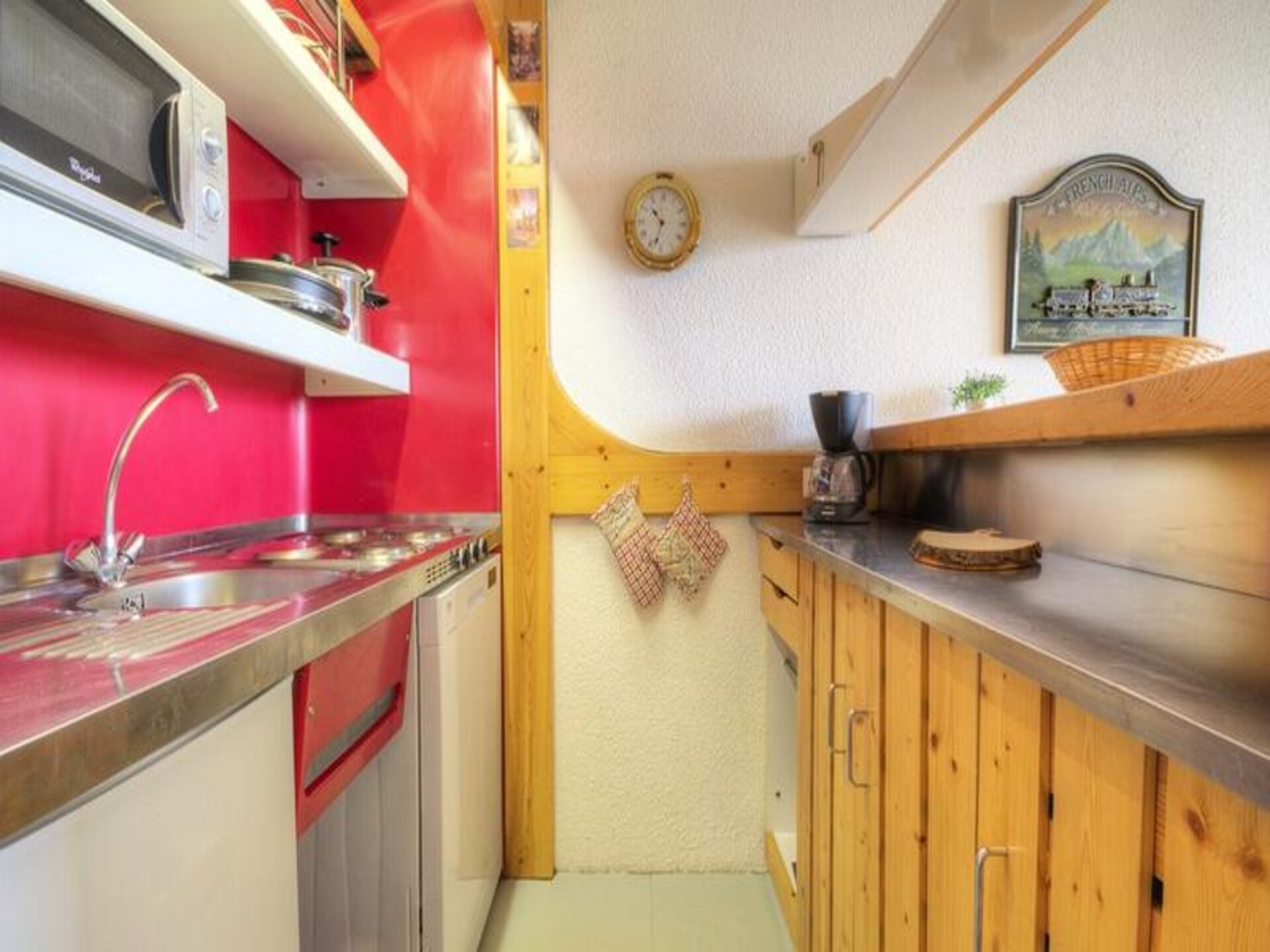 Appartement 33m² in Les Arcs 1800, direct aan de piste voor 5 personen - foto 13