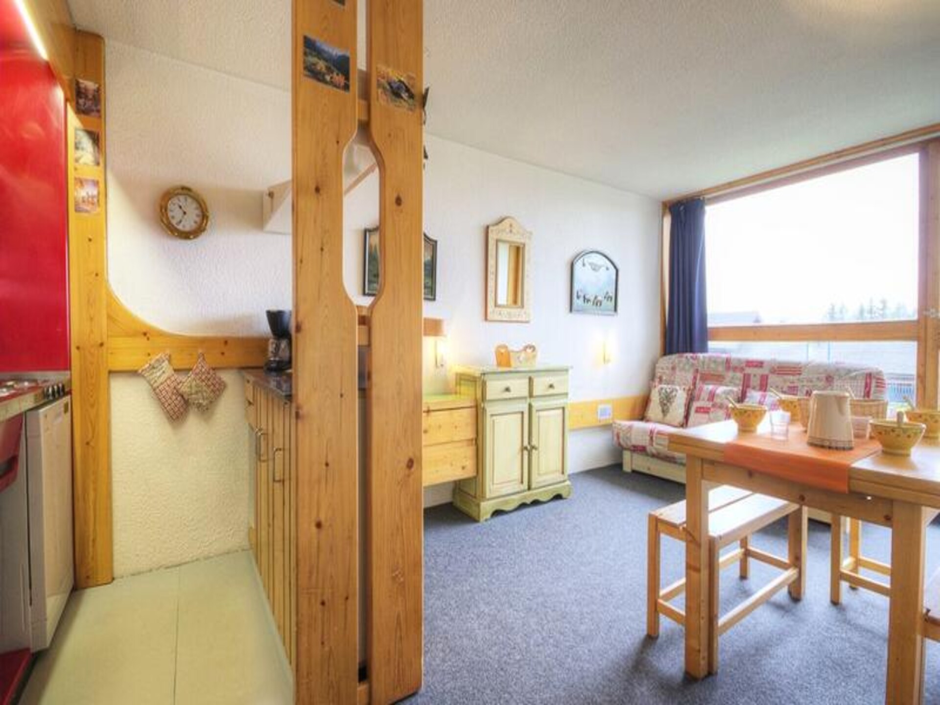 Appartement 33m² in Les Arcs 1800, direct aan de piste voor 5 personen - foto 15