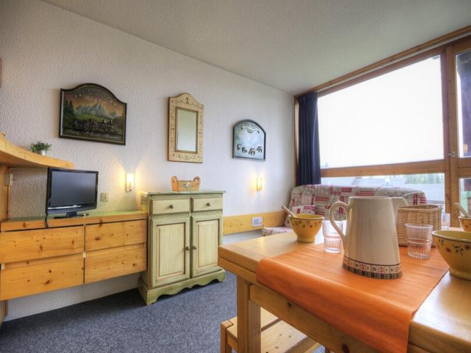 Appartement 33m² in Les Arcs 1800, direct aan de piste voor 5 personen - foto 17