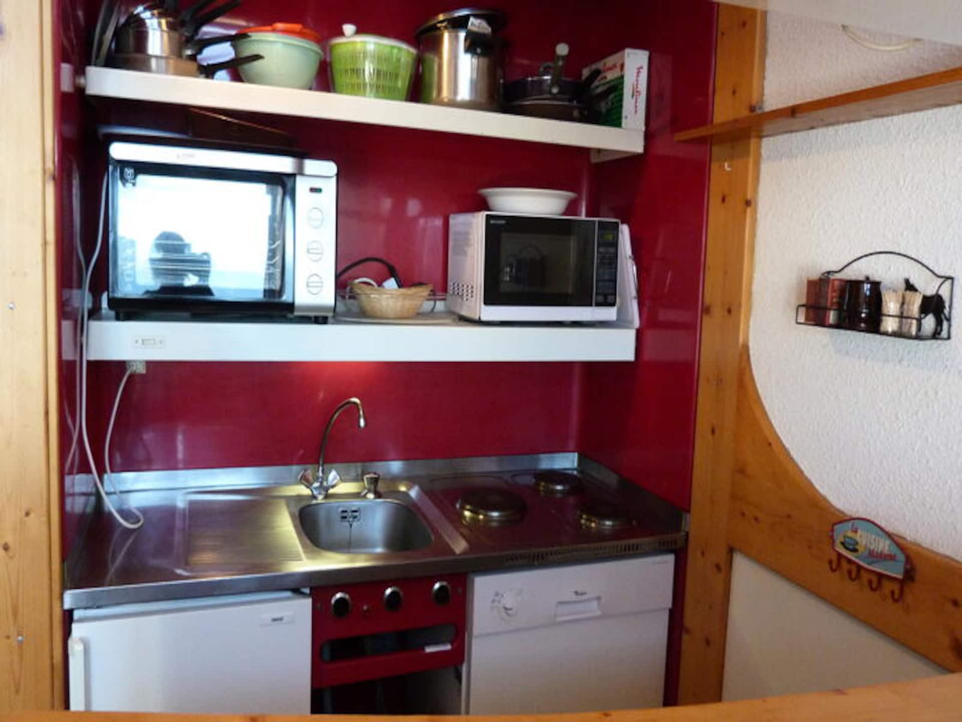 Duplexappartement op de piste in Les Arcs 1800 voor 7 personen - foto 14