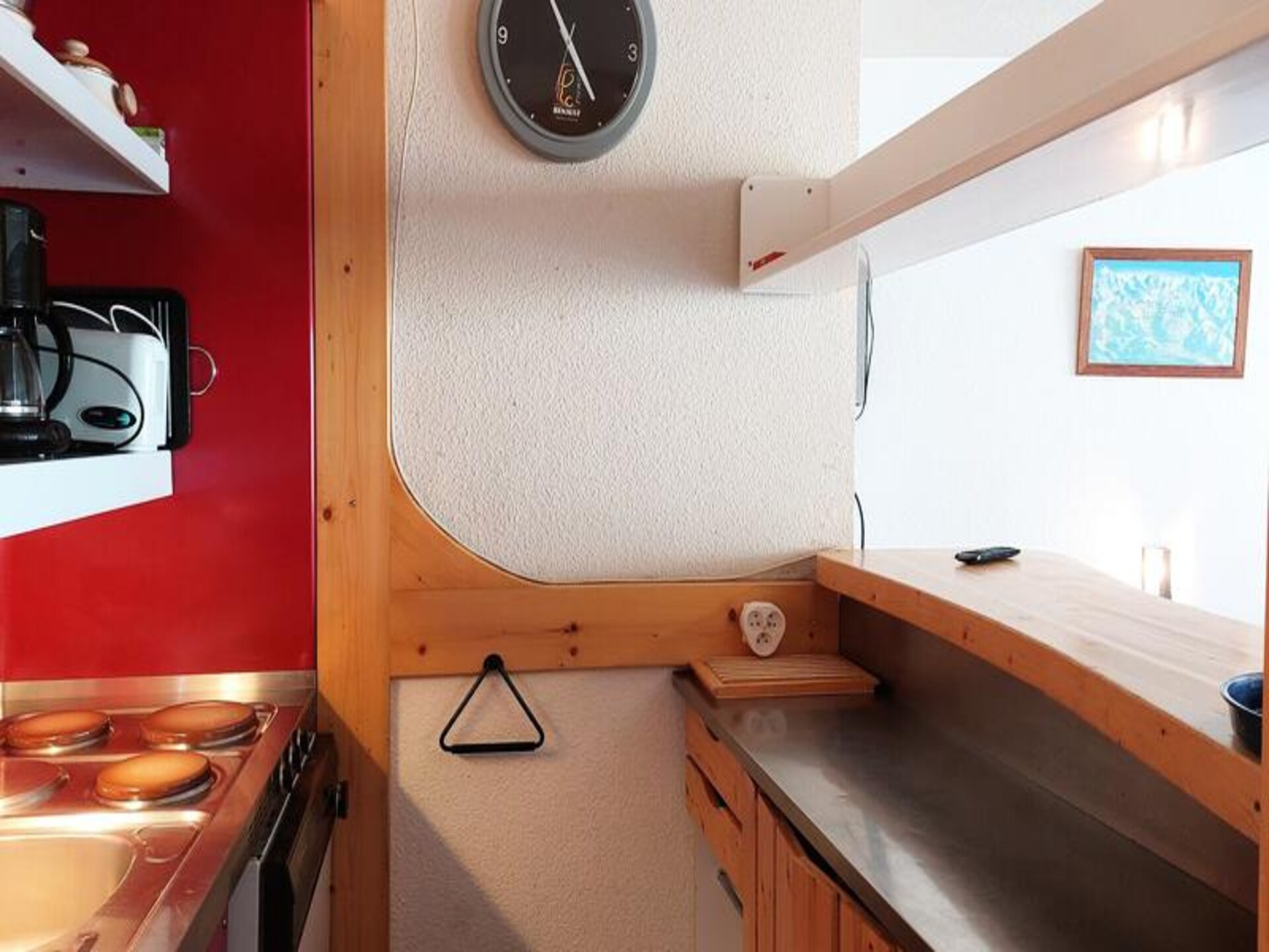 Appartement 5p, ski-in/ski-out Les Arcs 1800, balkon op pistes - foto 13