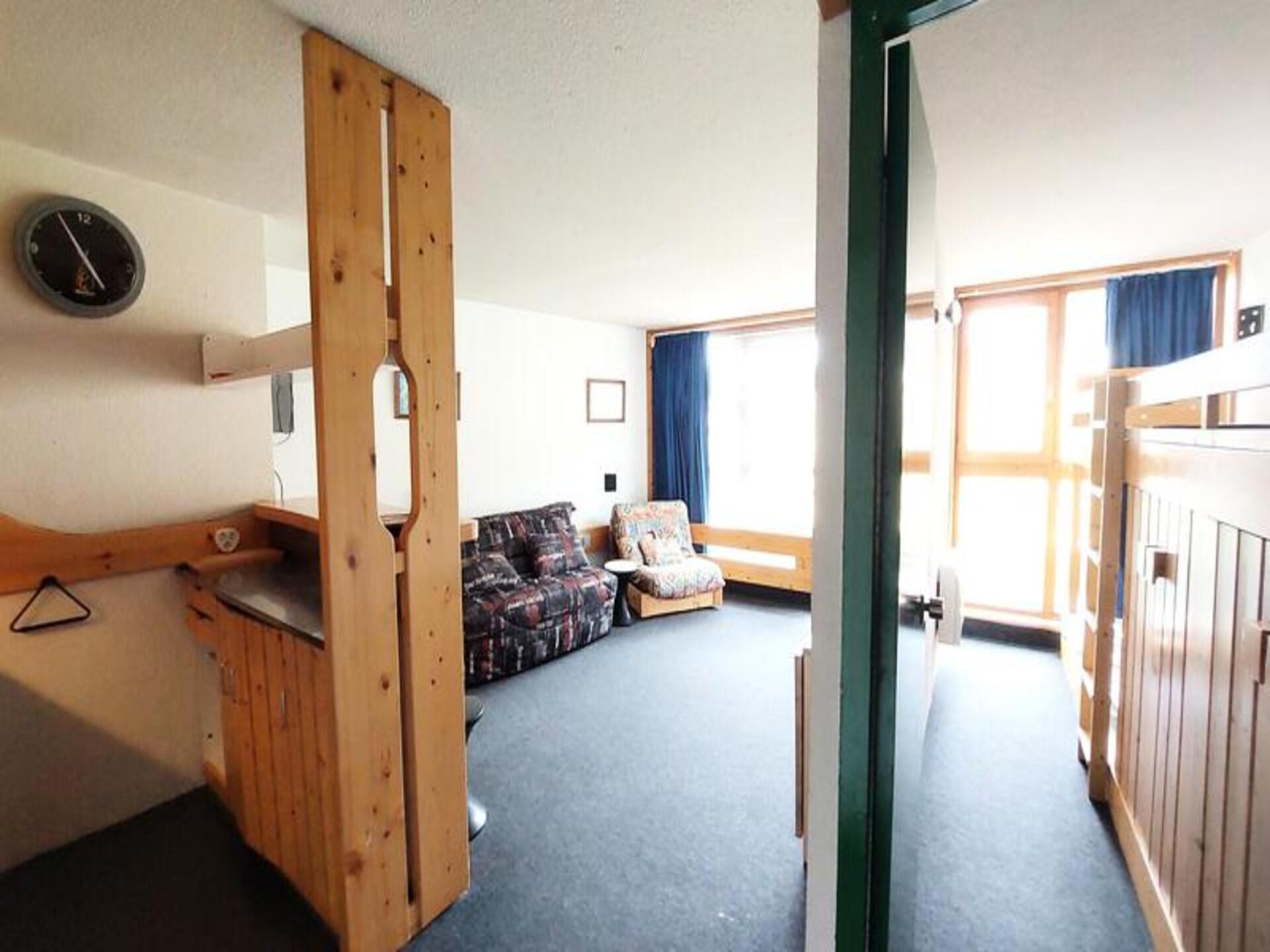 Appartement 5p, ski-in/ski-out Les Arcs 1800, balkon op pistes - foto 18
