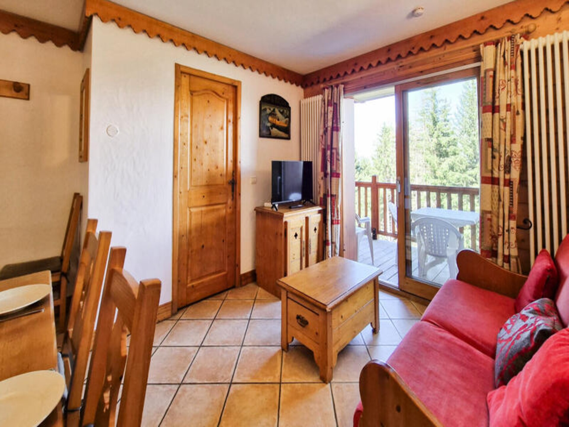 Appartement 6 pers. in Résidence Roselend met ski-in/ski-out en zwembad - foto 9