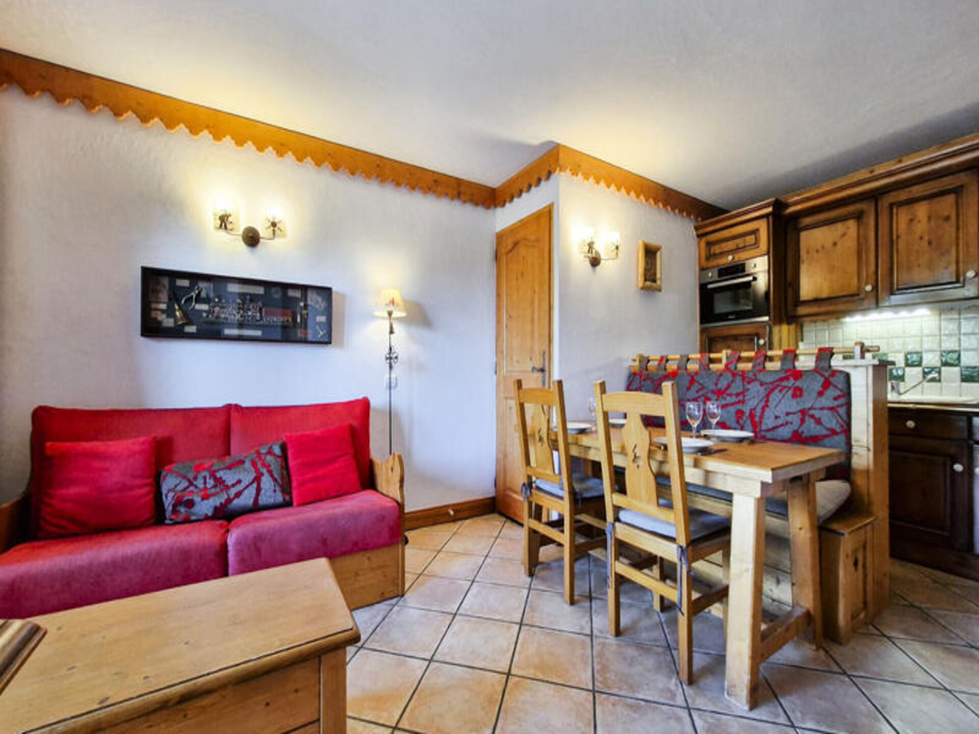 Appartement 6 pers. in Résidence Roselend met ski-in/ski-out en zwembad - foto 10