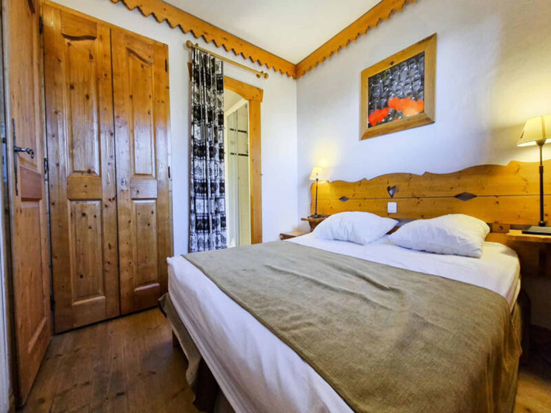 Appartement 6 pers. in Résidence Roselend met ski-in/ski-out en zwembad - foto 14