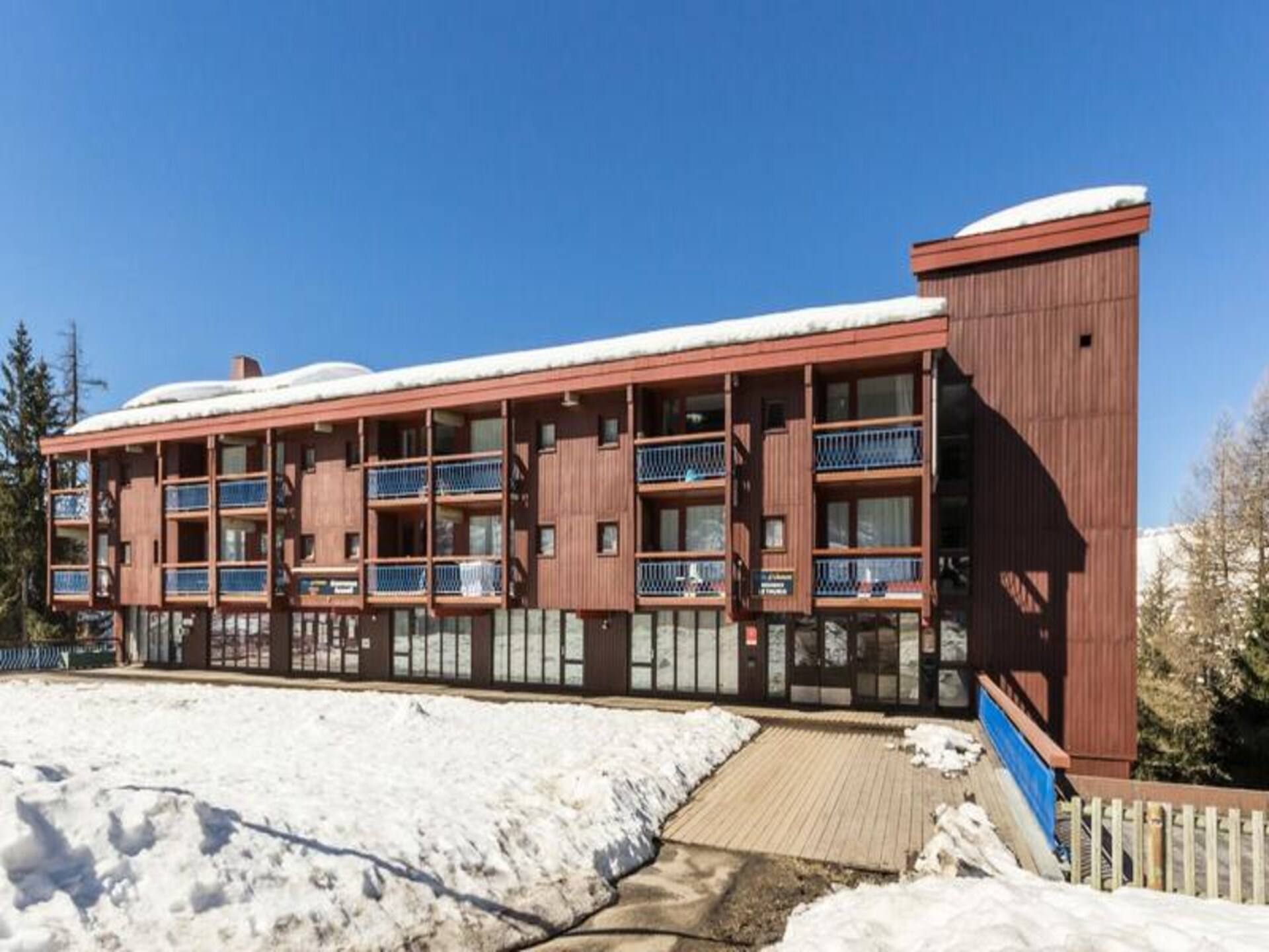 Ruim 8-persoons appartement op de piste in Les Arcs 1800 met panoramisch balkon - foto 2