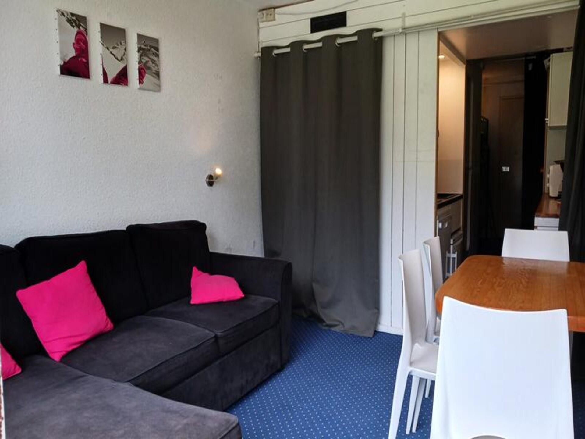 Knusse studio op 8e verdieping met uitzicht op Mont Blanc in Les Arcs 1800 - foto 9