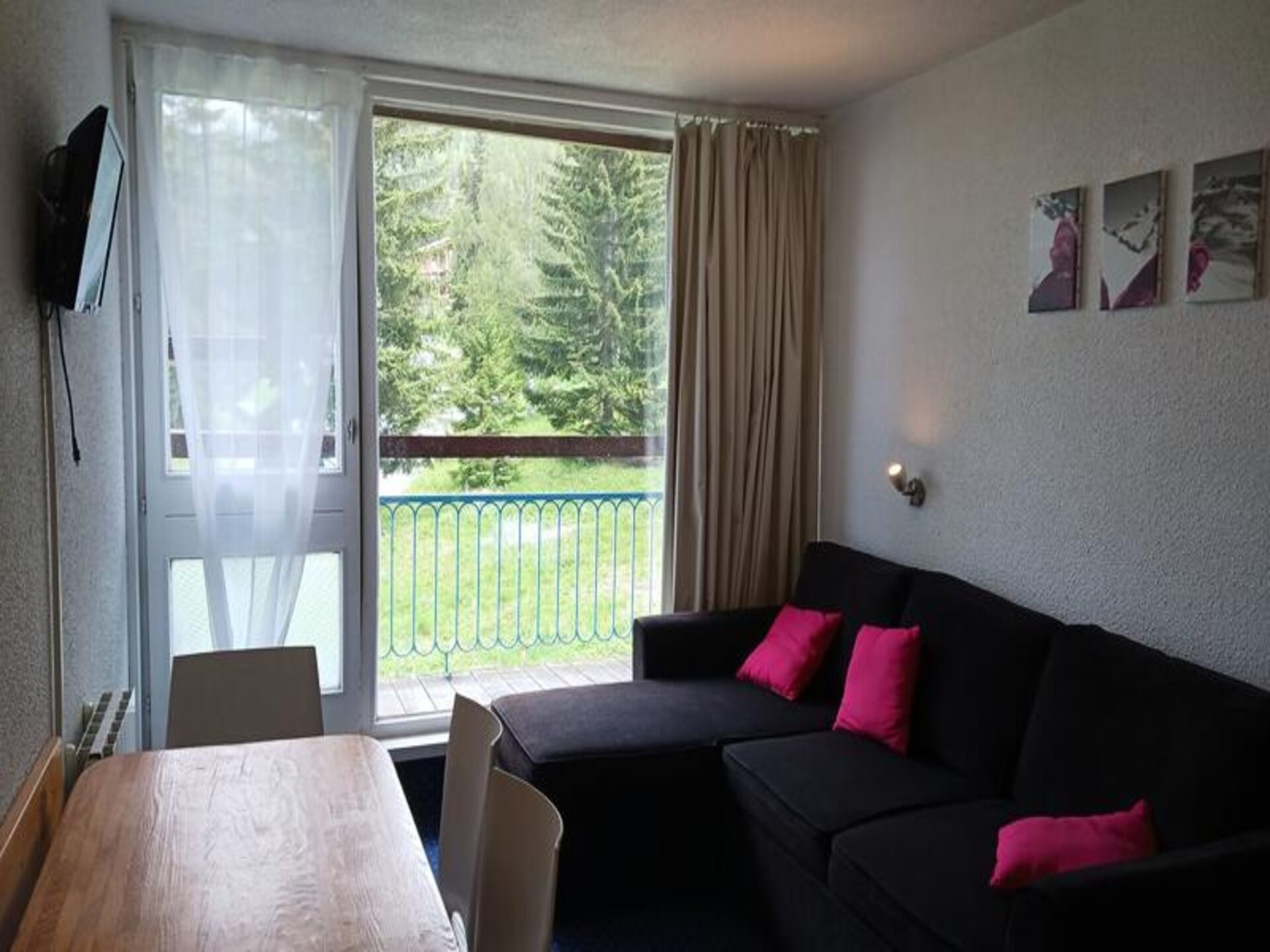 Knusse studio op 8e verdieping met uitzicht op Mont Blanc in Les Arcs 1800 - foto 10