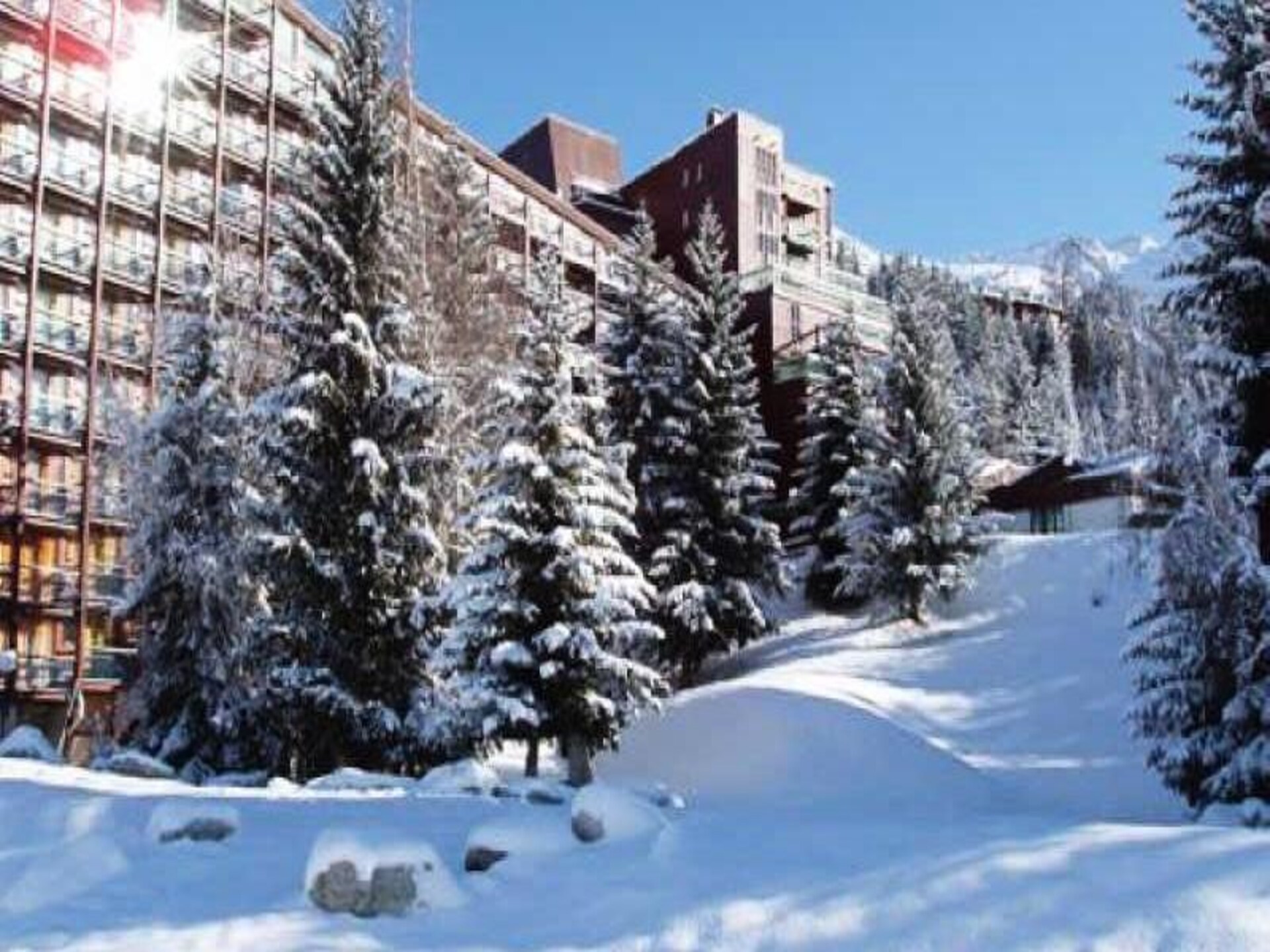 Knusse studio op 8e verdieping met uitzicht op Mont Blanc in Les Arcs 1800 - foto 12