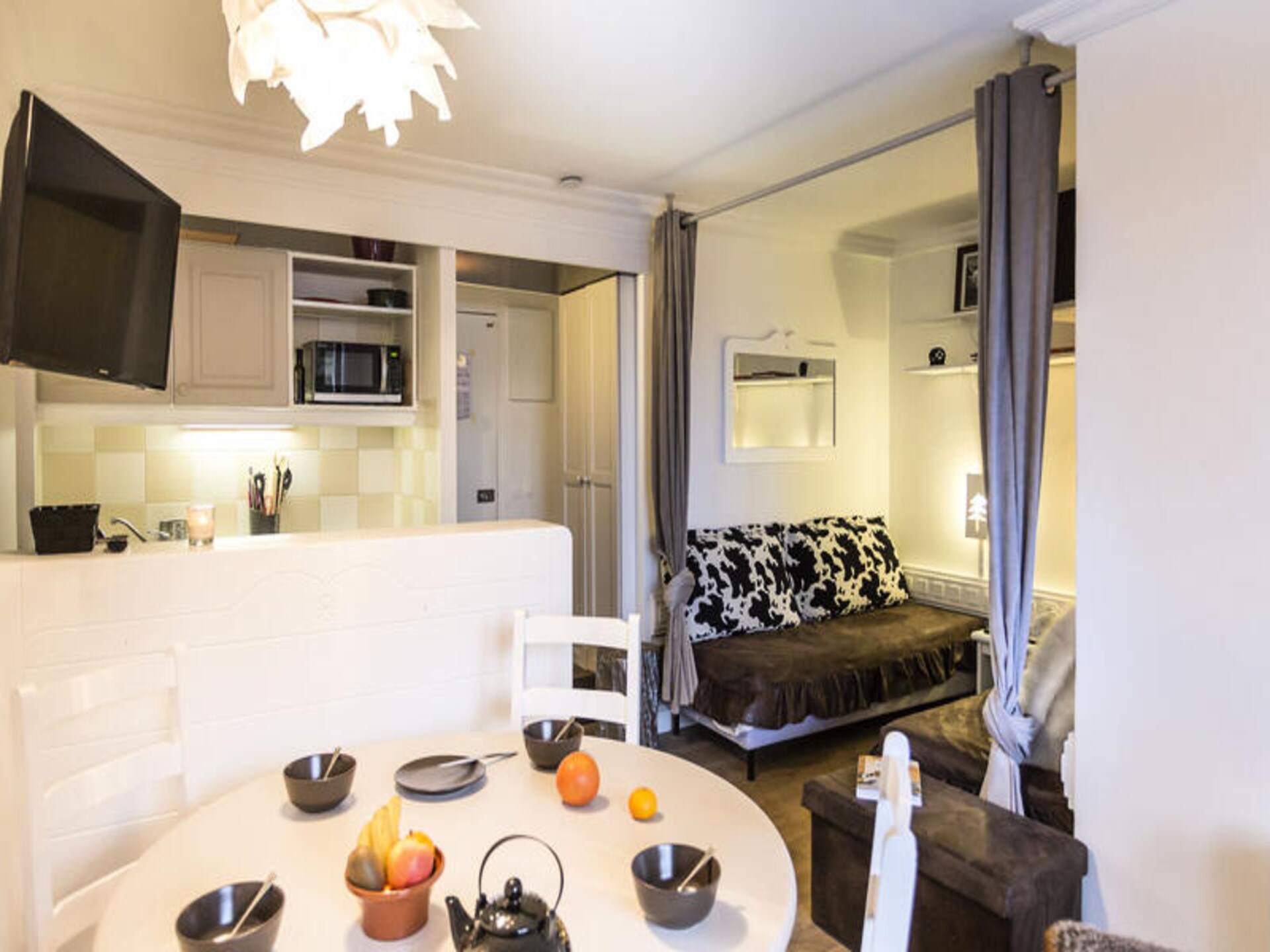 Gezellig appartement in Les Arcs 1800 met bergbalkon, 5 pers. - foto 7