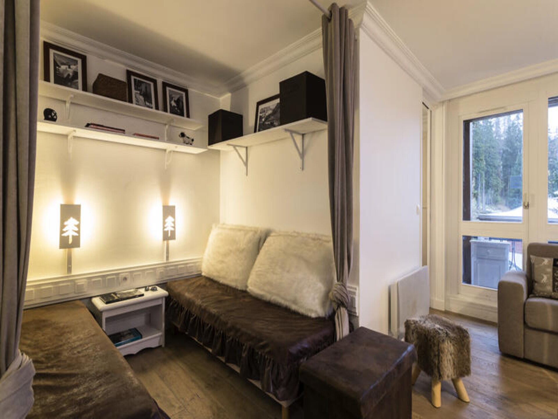 Gezellig appartement in Les Arcs 1800 met bergbalkon, 5 pers. - foto 12