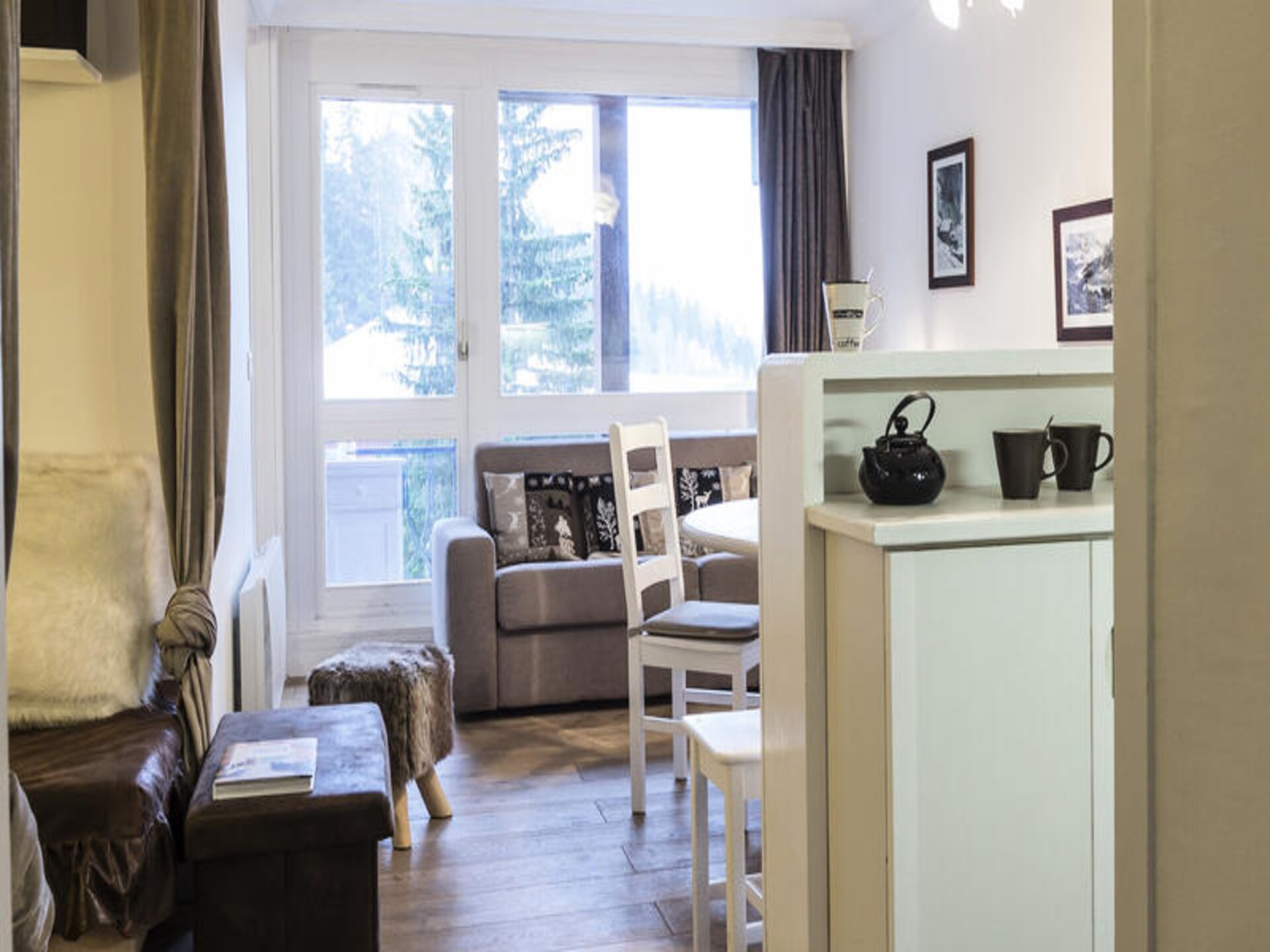 Gezellig appartement in Les Arcs 1800 met bergbalkon, 5 pers. - foto 13