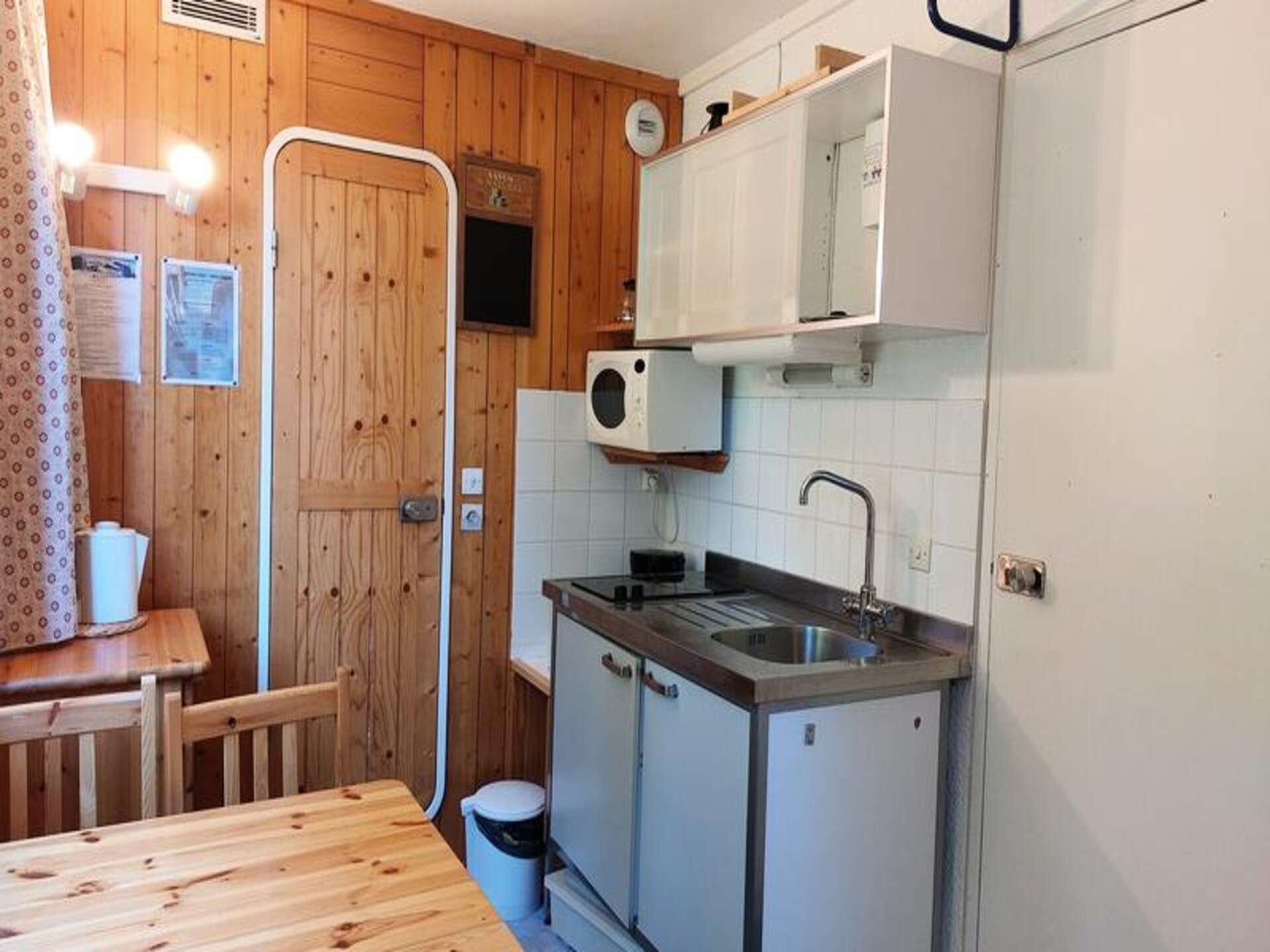 Knusse studio op de piste in Les Arcs 1800 voor 3 personen - foto 13