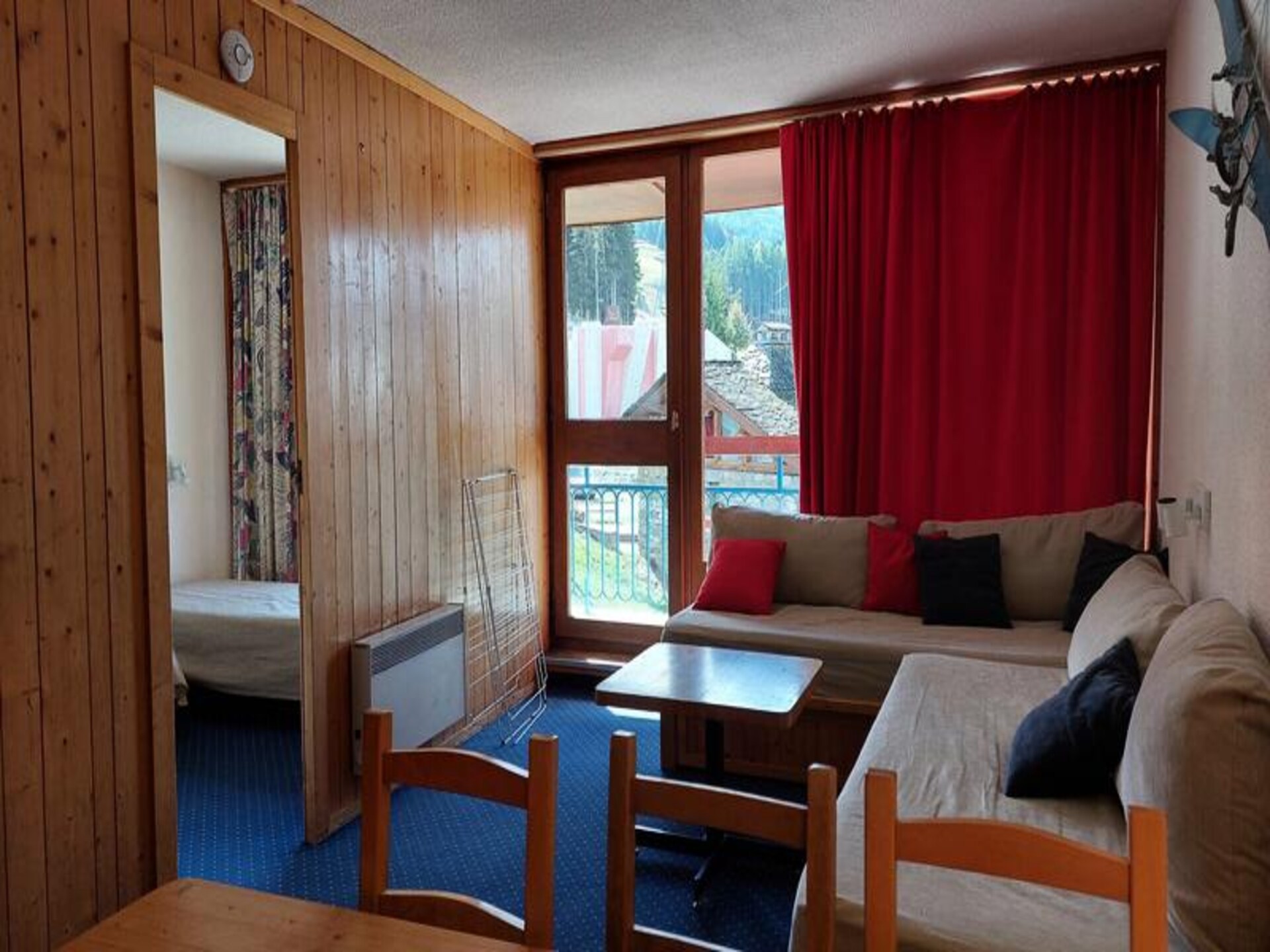 Knus appartement op de piste in Les Arcs 1800 met panoramisch bergzicht - foto 19