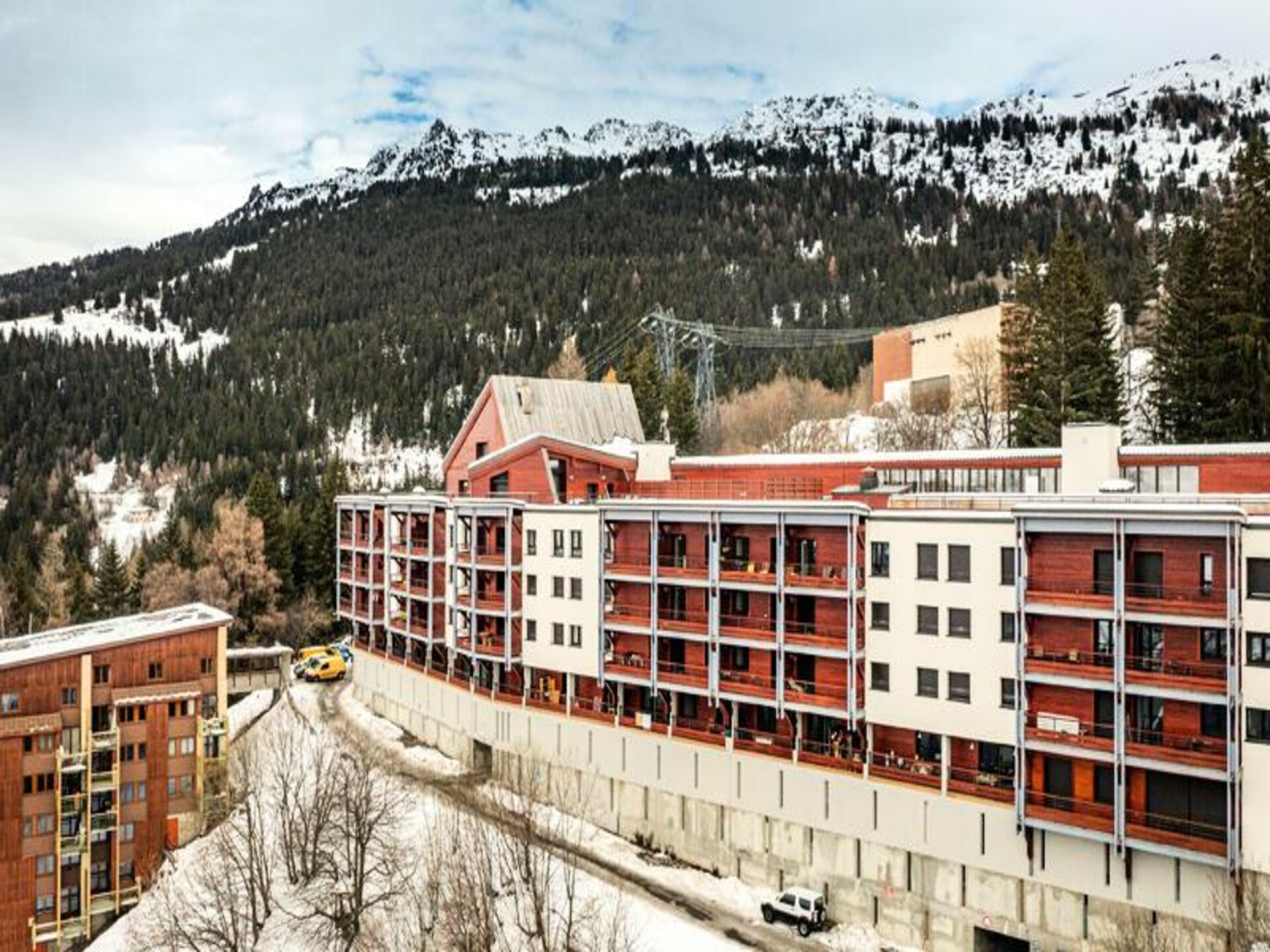Rustiek appartement 8p met balkon op het bos in Les Arcs 1800 - foto 5
