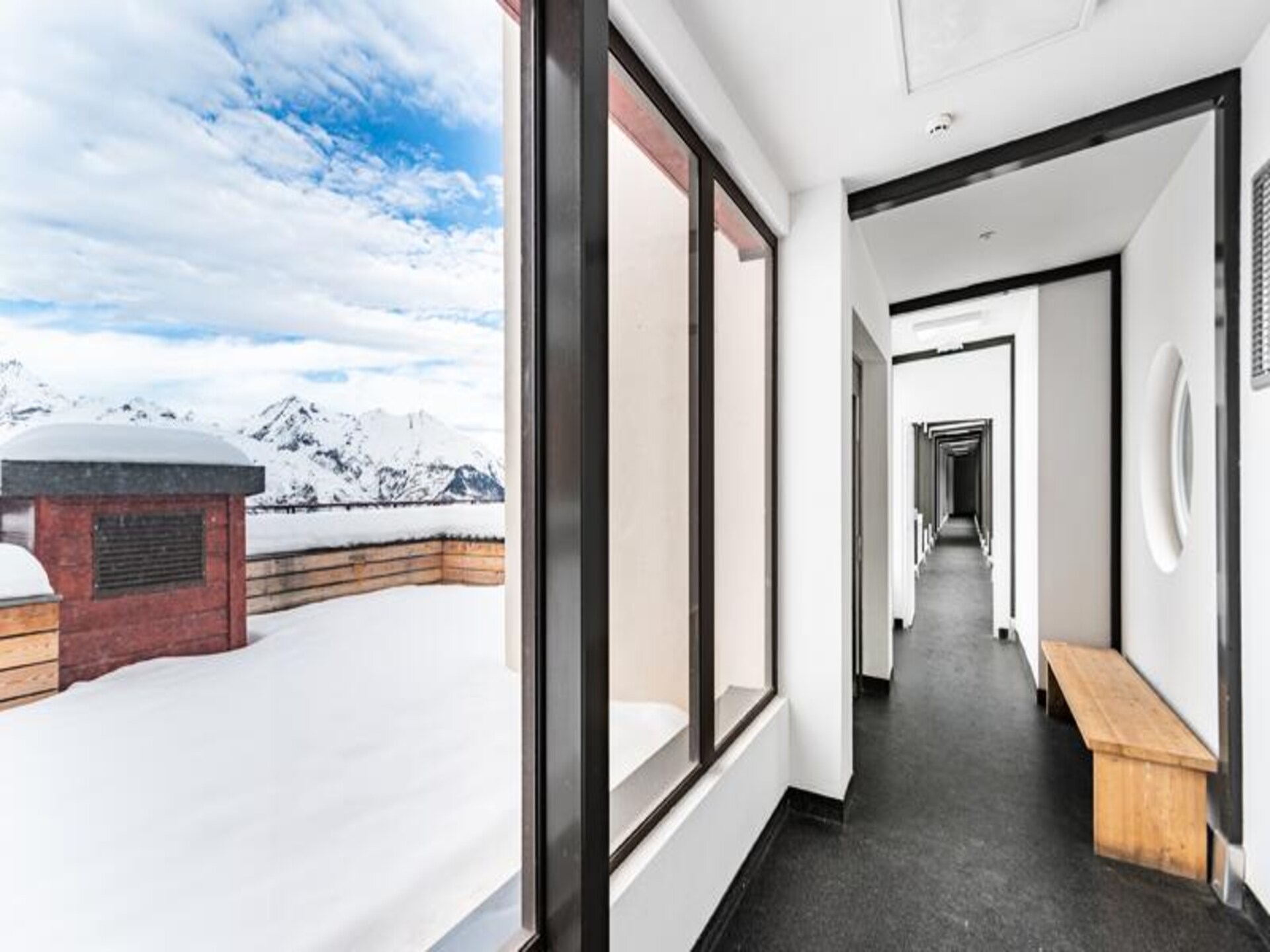 Rustiek appartement 8p met balkon op het bos in Les Arcs 1800 - foto 10