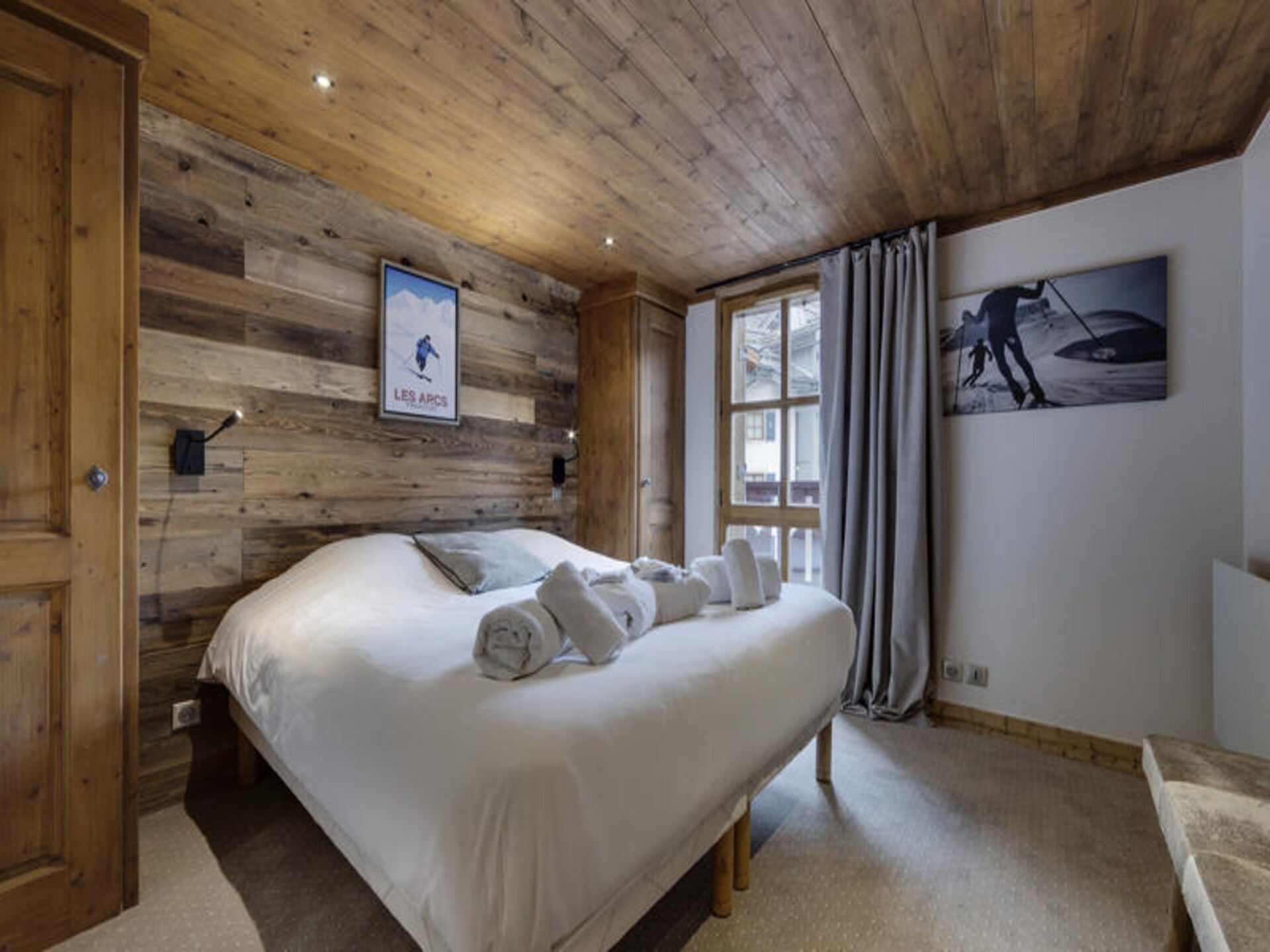 Luxe 5-sterren appartement voor 10 personen in autovrij Arc 1950, ski-in/ski-out - foto 15