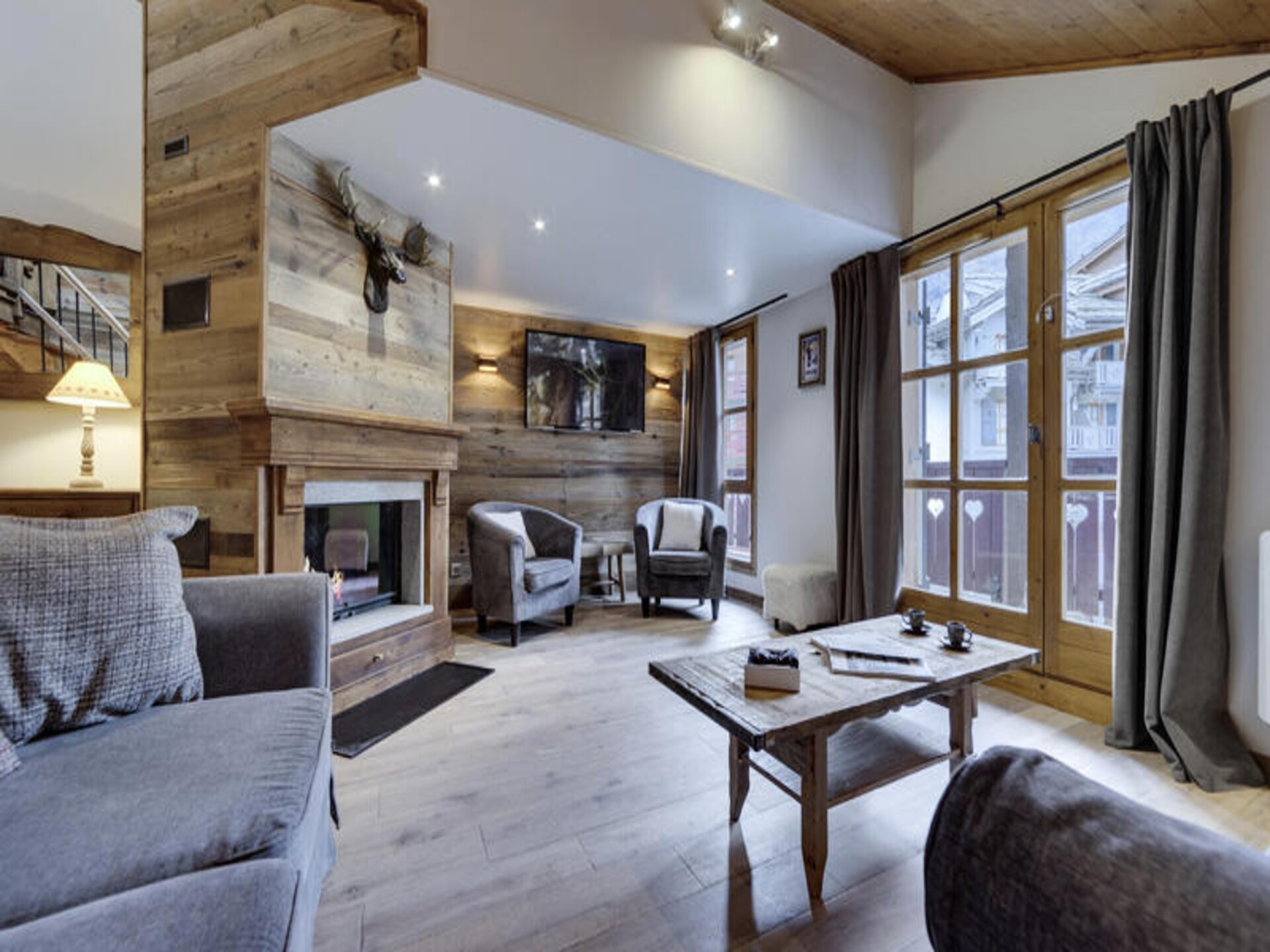 Luxe 5-sterren appartement voor 10 personen in autovrij Arc 1950, ski-in/ski-out - foto 23