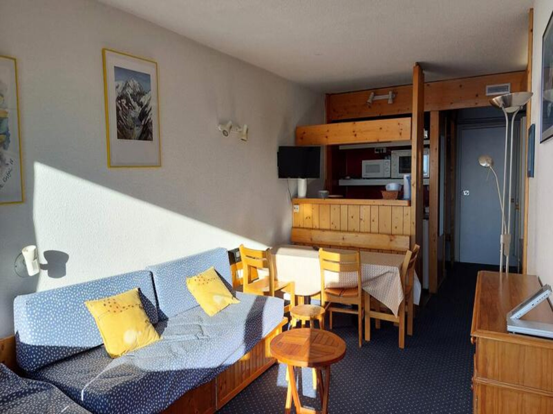 Zonnig appartement op 9e verdieping in Les Arcs 1800, direct bij de skilift - foto 9