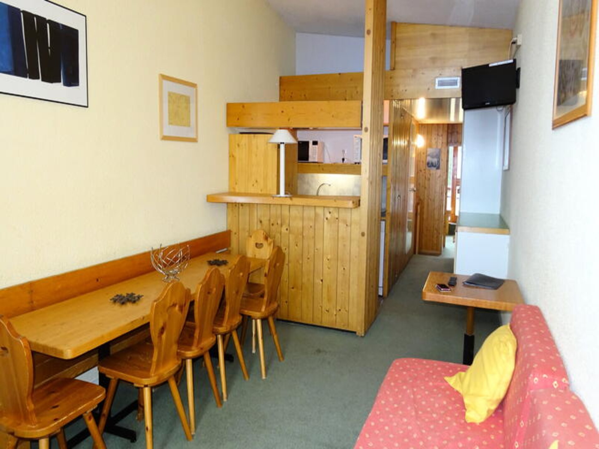 Duplexappartement op 200m van de piste in Les Arcs 1800 met panoramisch uitzicht - foto 3