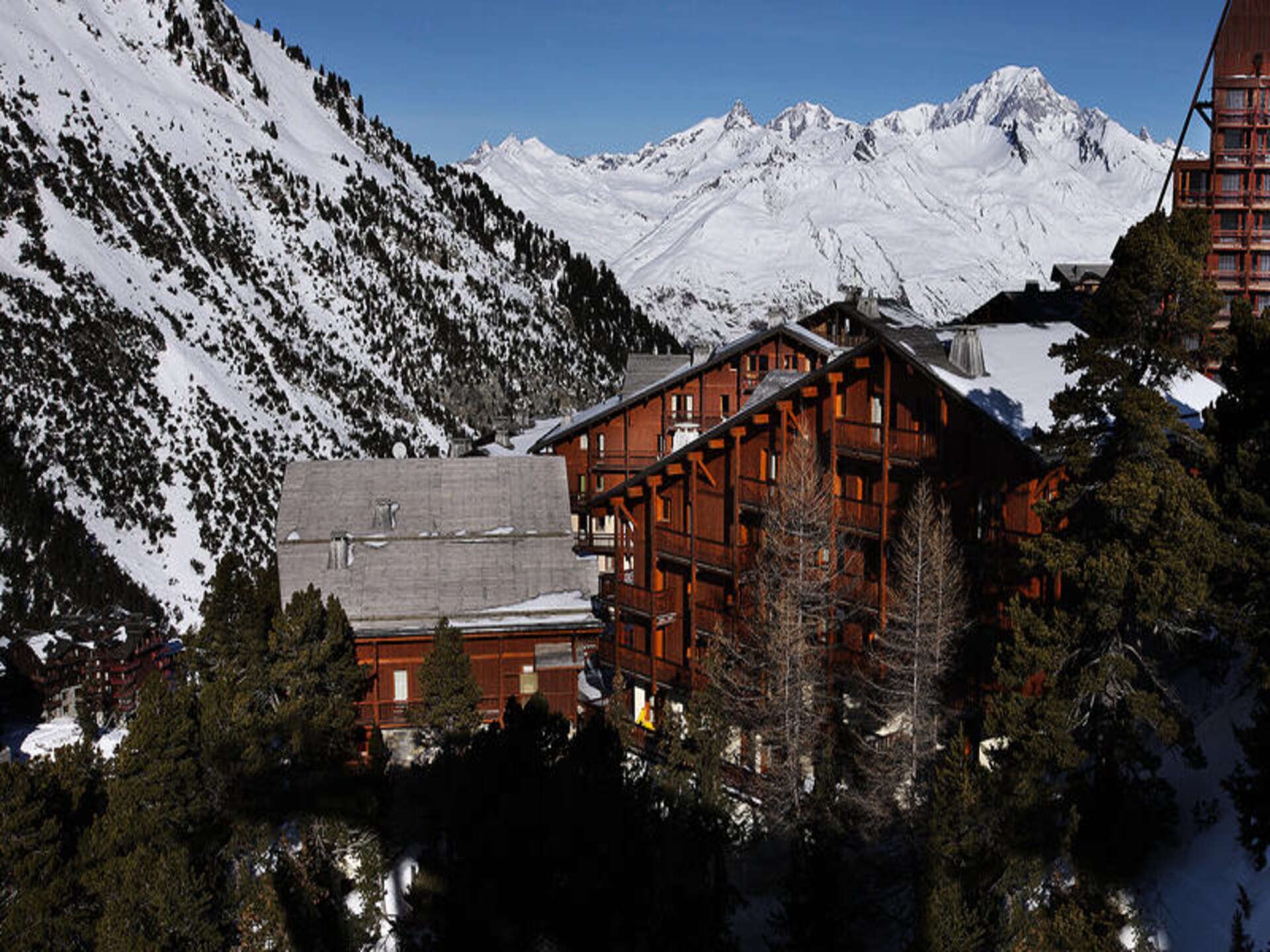Résidence Les Arolles: Ruim appartement voor 10 personen in Bourg Saint Maurice - foto 4