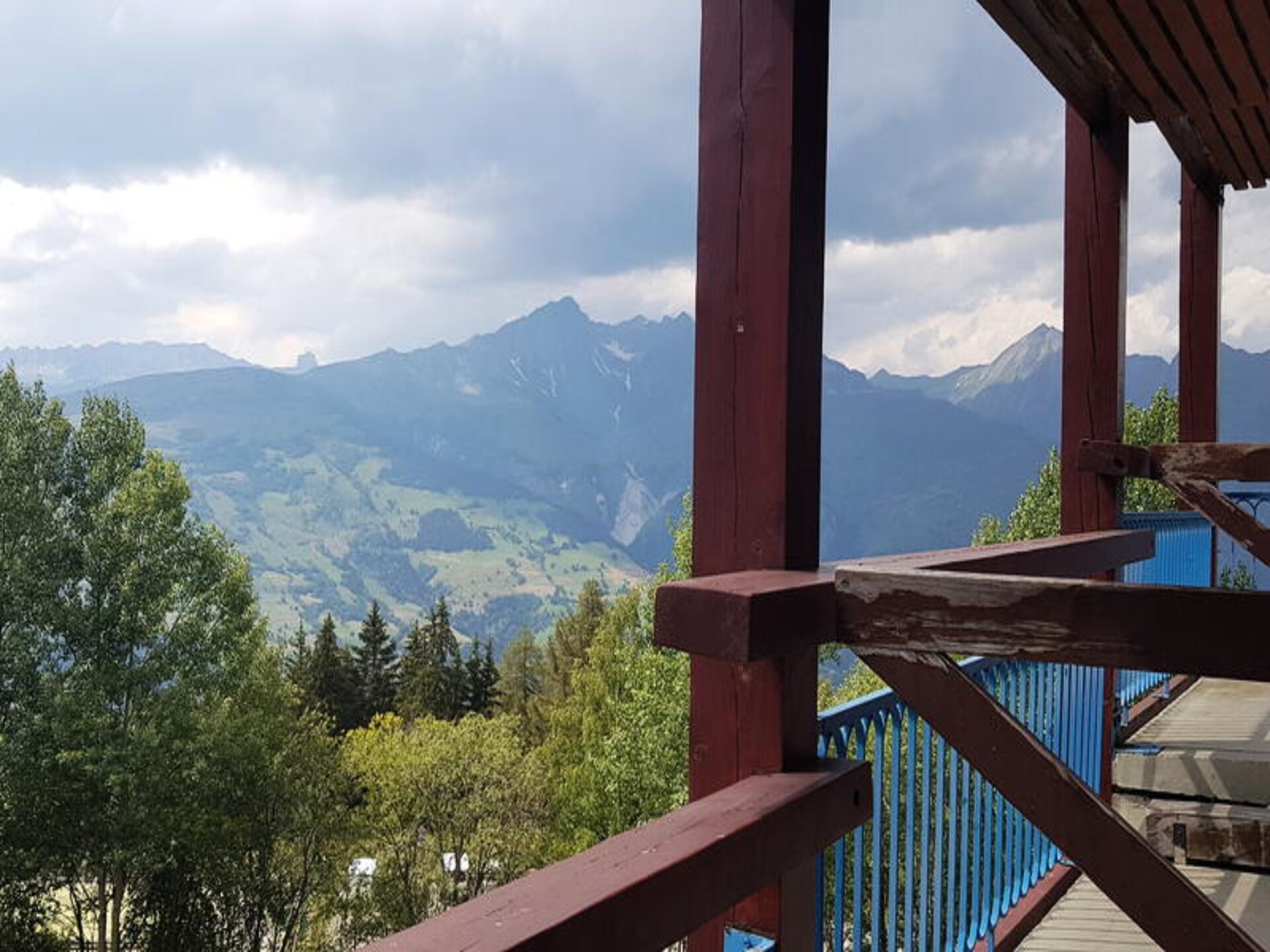 Knusse studio op de derde verdieping met balkon en uitzicht op Les Arcs 1800 - foto 7