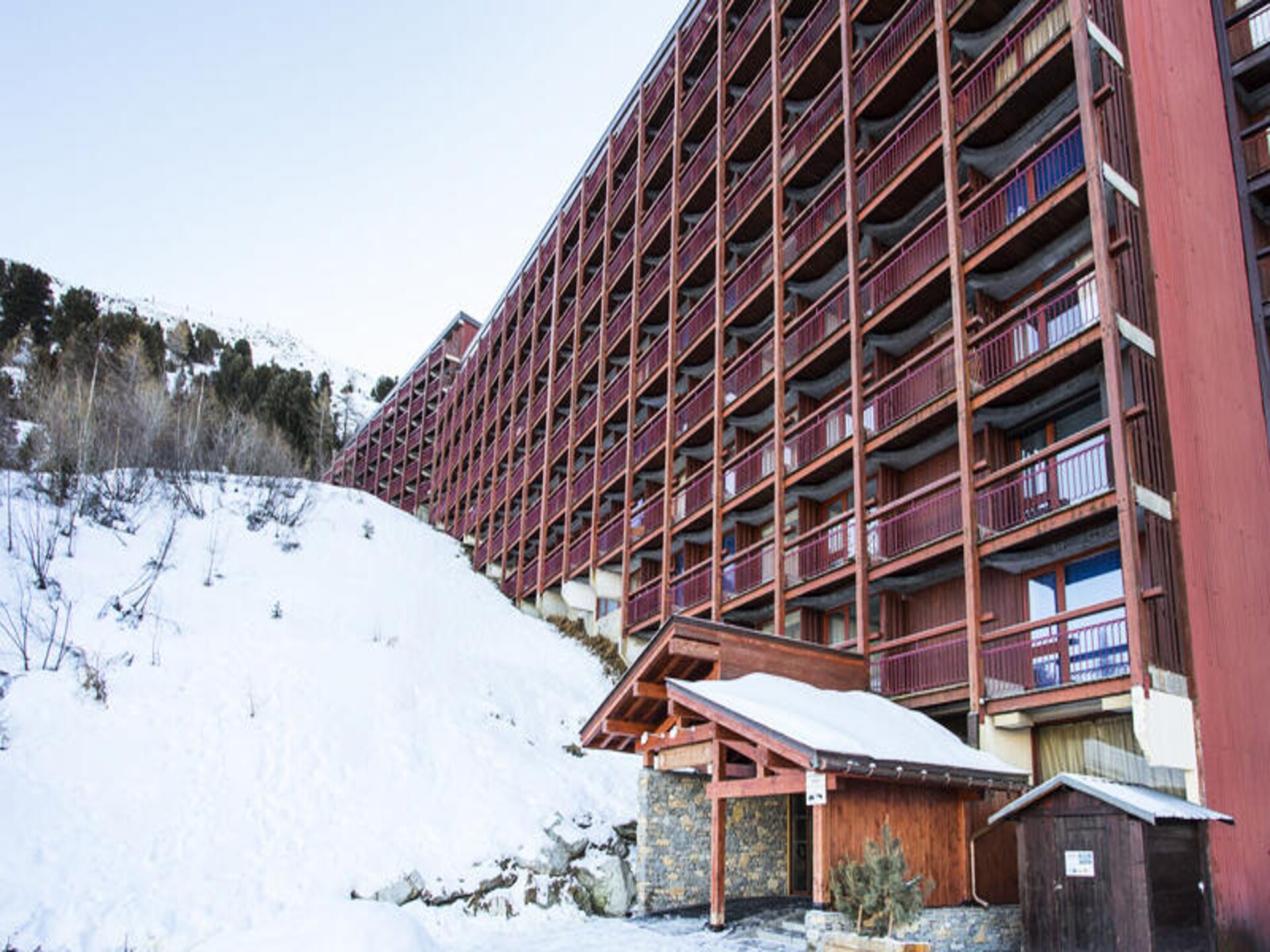 Résidence Varet 2: Compact appartement aan de piste in Arc 2000 voor 5 personen - foto 5