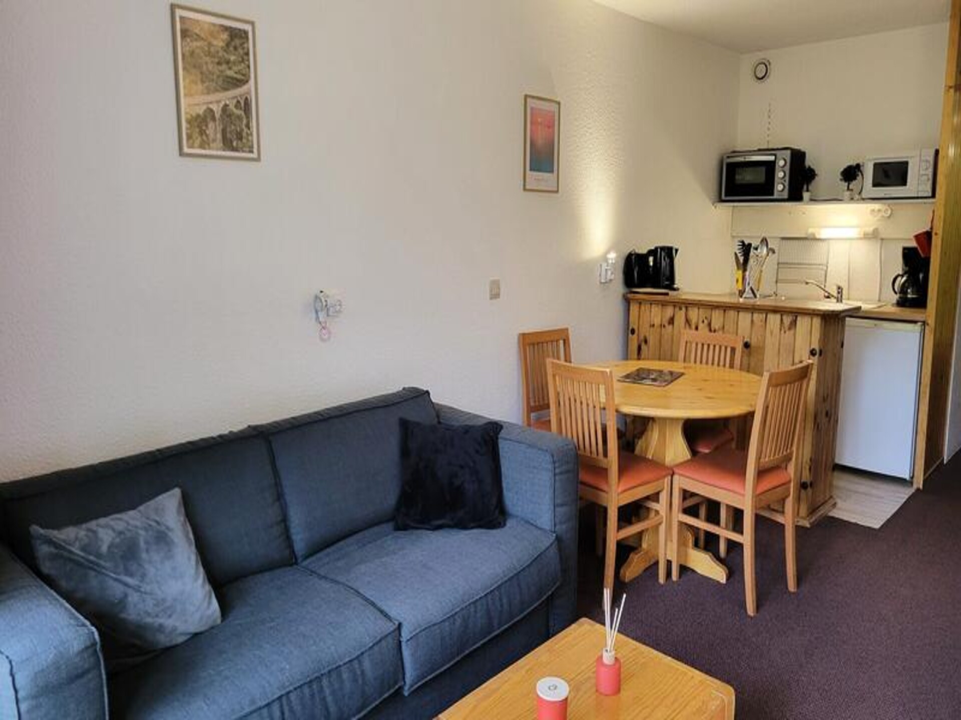 Résidence Varet 2: Compact appartement aan de piste in Arc 2000 voor 5 personen - foto 9