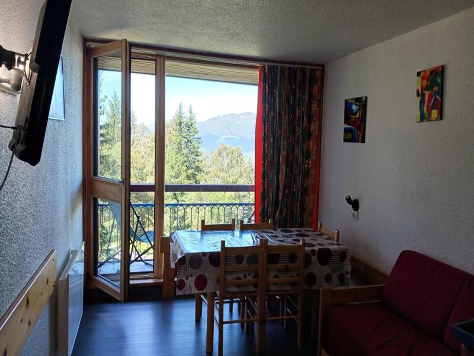 Studio 30m² op 200m van de piste in Les Arcs 1800, uitzicht op de bergen - foto 3