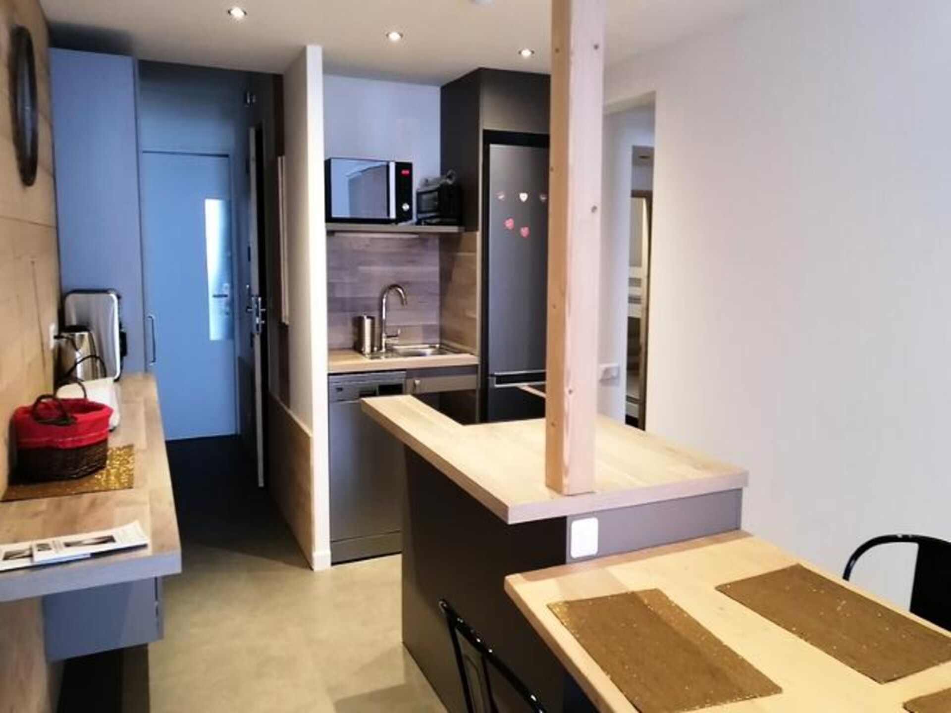 Ski-in/ski-out appartement met Mont Blanc uitzicht in Bourg St Maurice - foto 12