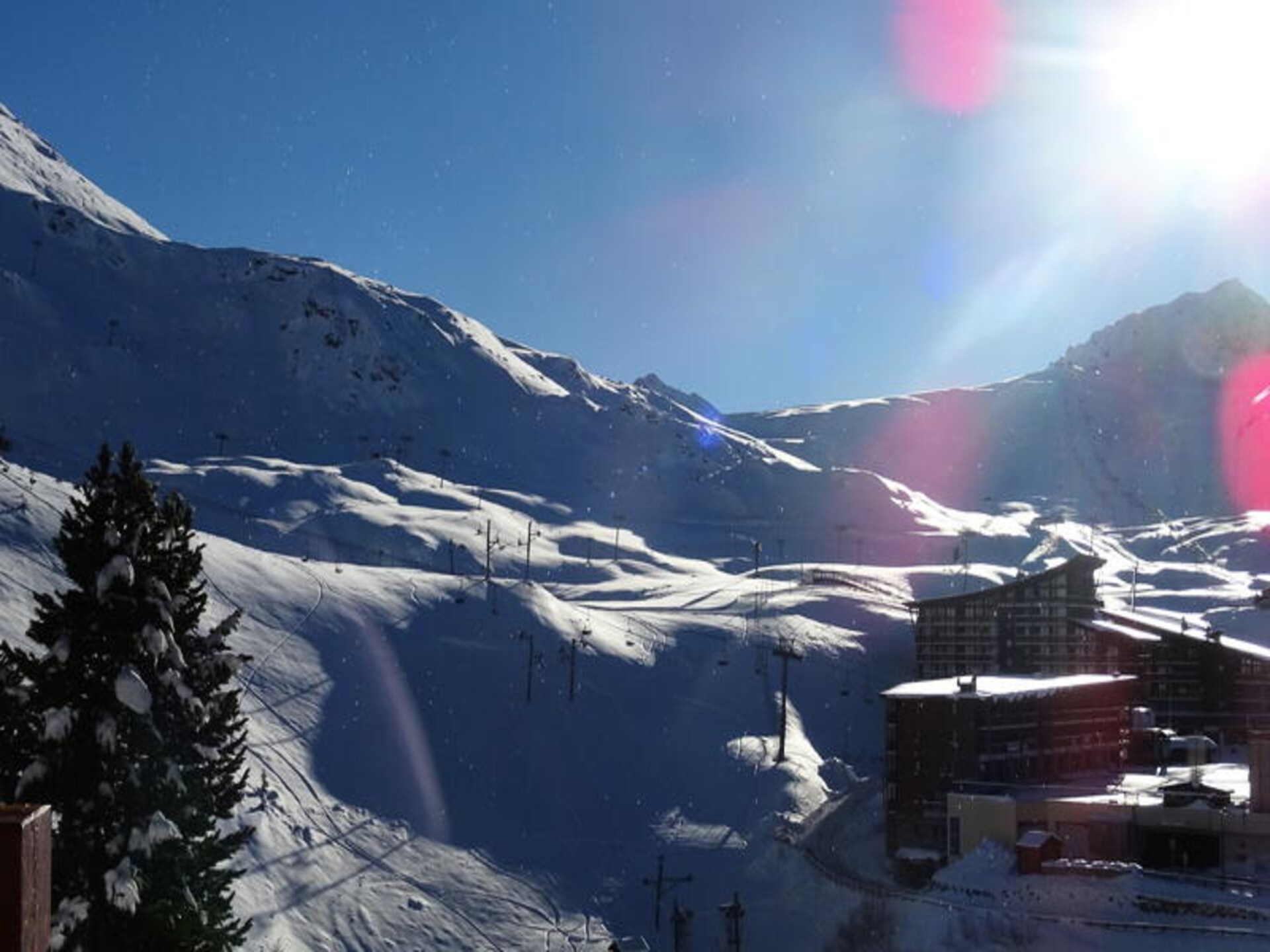 Zonnige studio Arc 2000 op 5 minuten van de piste - foto 3