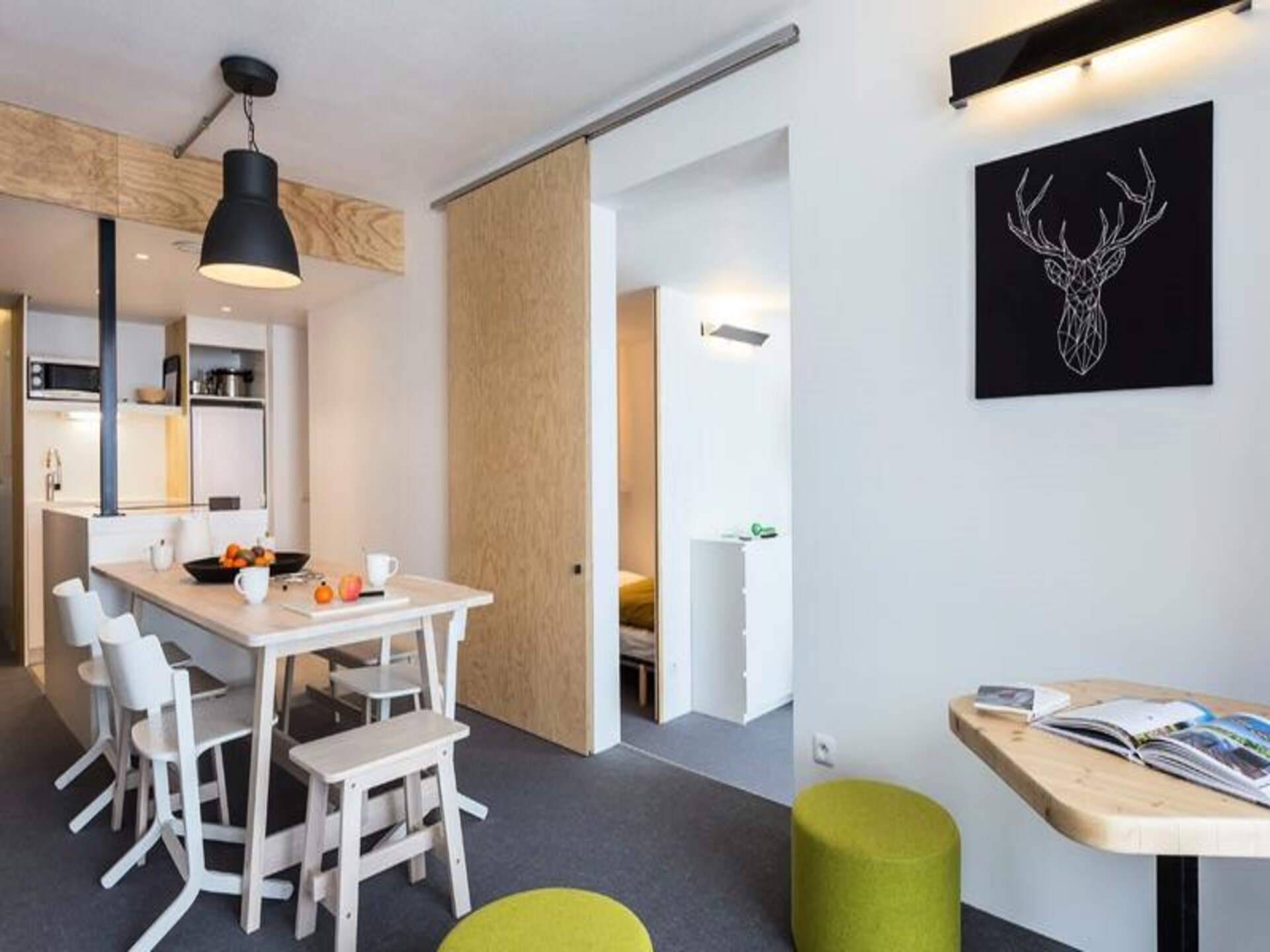 Appartement 56m² met Mont Blanc uitzicht, vlakbij de pistes in Arc 2000 - foto 10