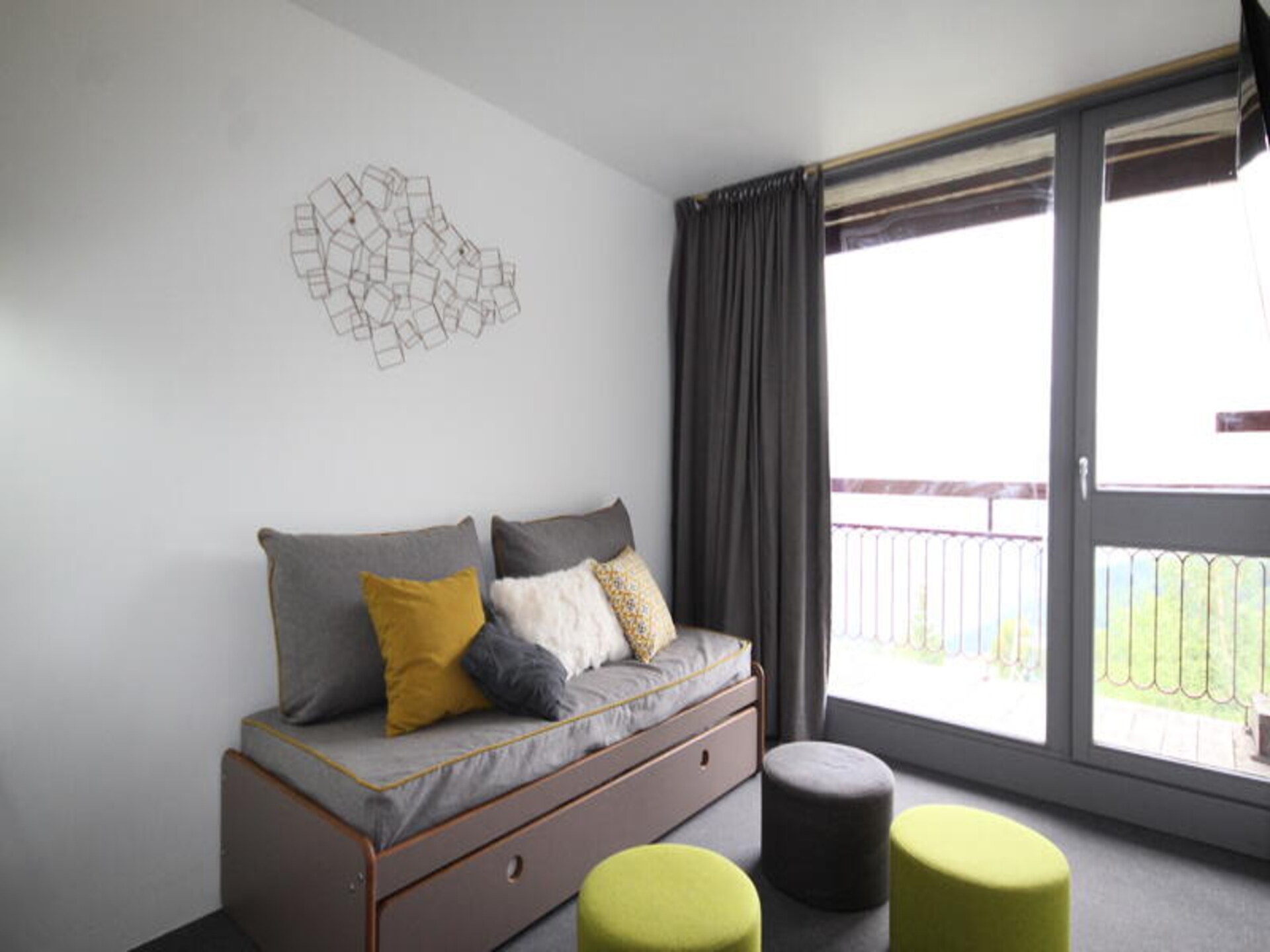Appartement 56m² met Mont Blanc uitzicht, vlakbij de pistes in Arc 2000 - foto 14