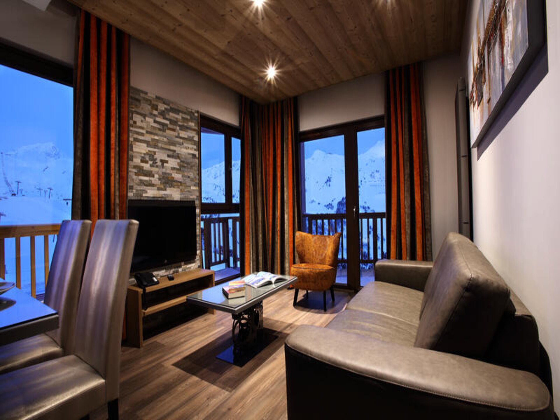 Chalet des Neiges: Luxe 4-persoons appartement op 2000m hoogte in Les Arcs - foto 11