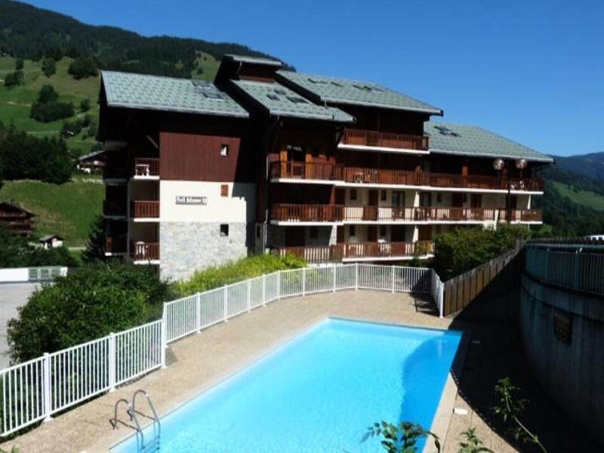 Knus appartement in Arêches-Beaufort met balkon en uitzicht op de Grand Mont - foto 1